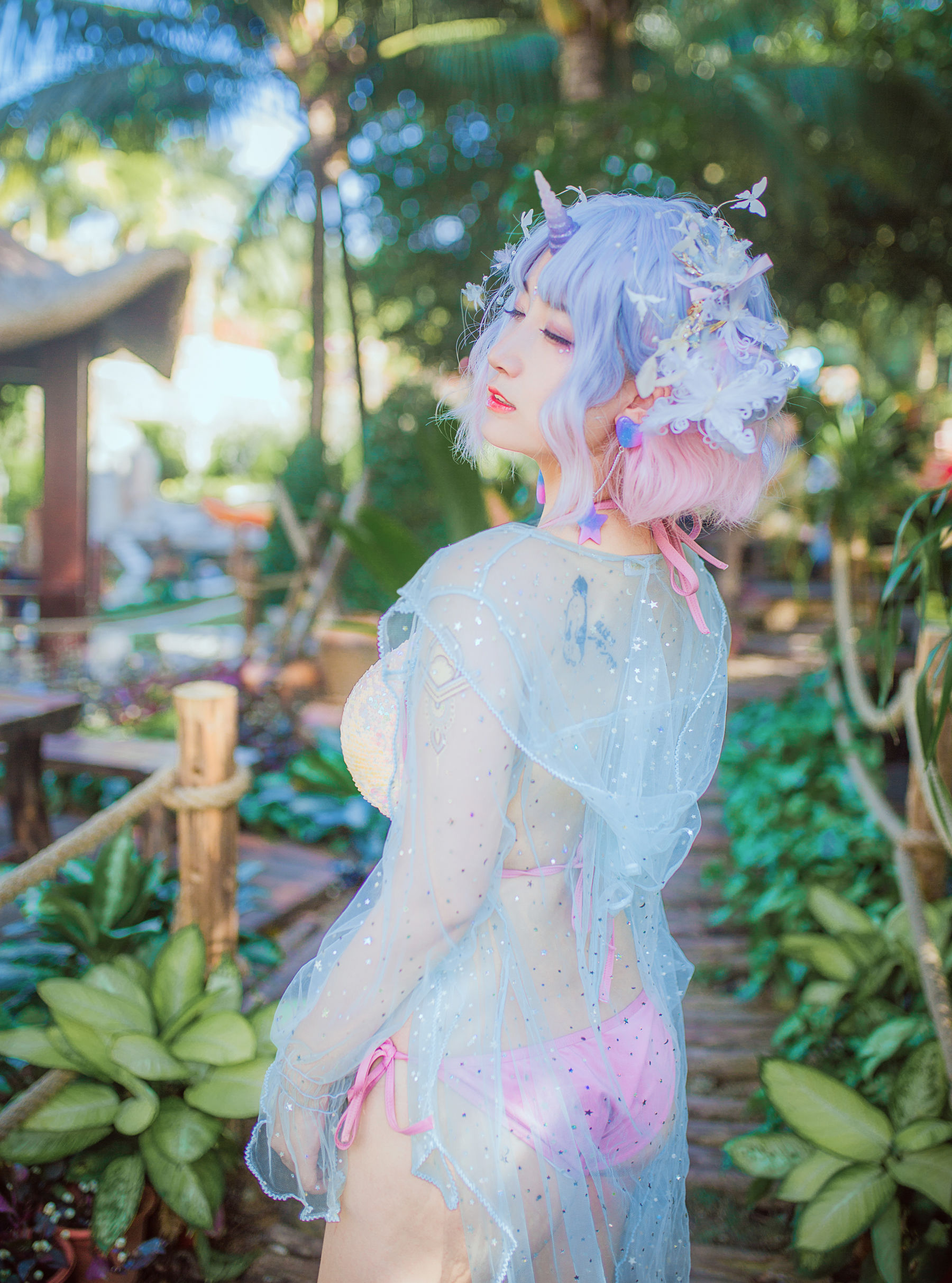 巨乳猫九酱Sakura - 兽の物语-图2