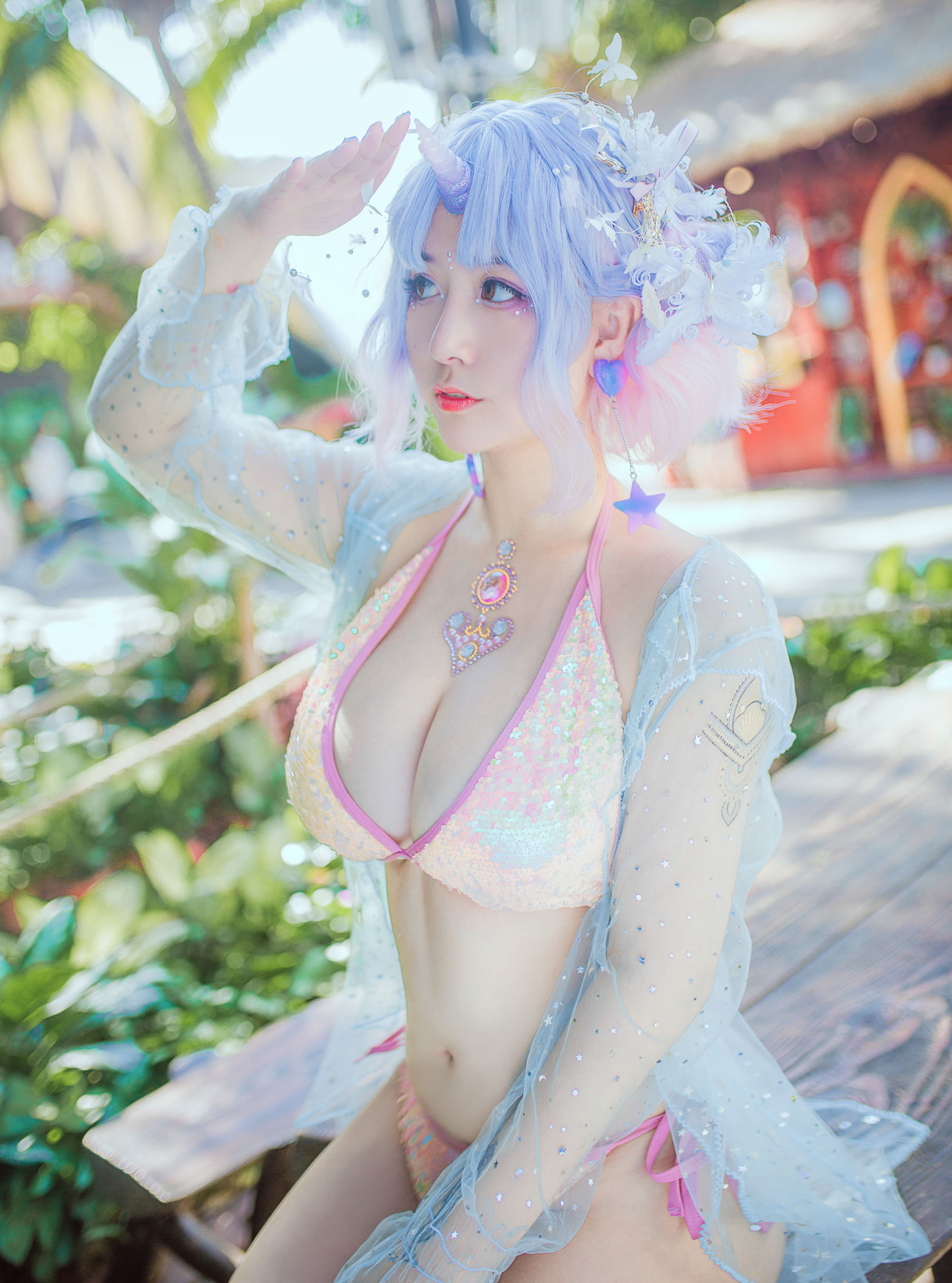 巨乳猫九酱Sakura - 兽の物语-图4