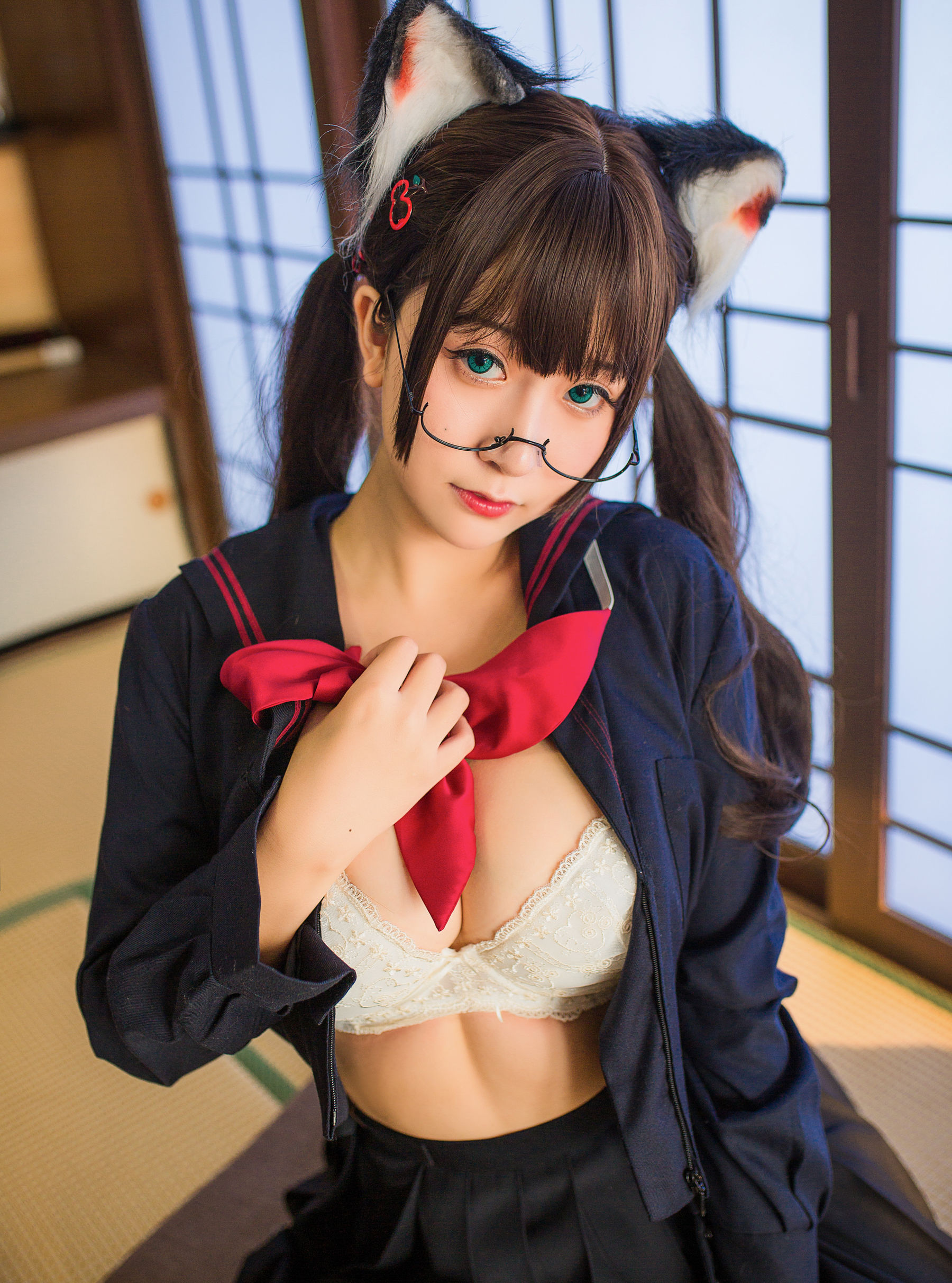 巨乳猫九酱Sakura - 兽の物语-图53