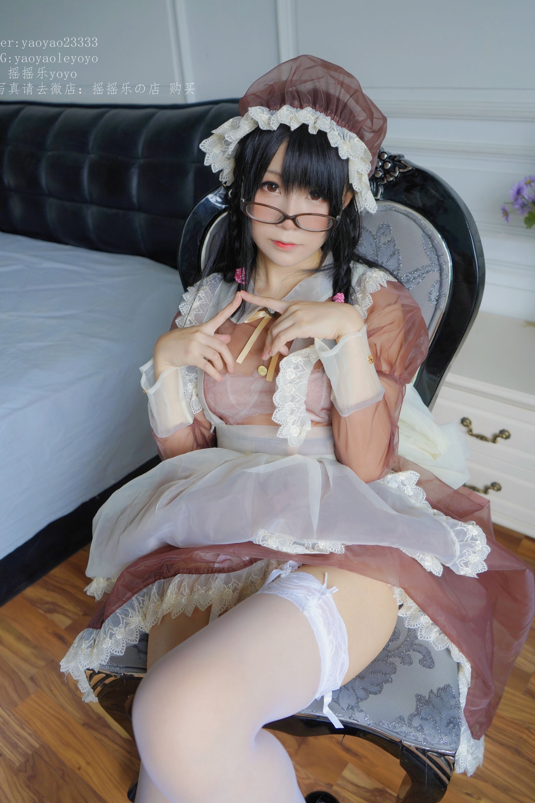 摇摇乐yoyo - 咖啡色女仆-图57