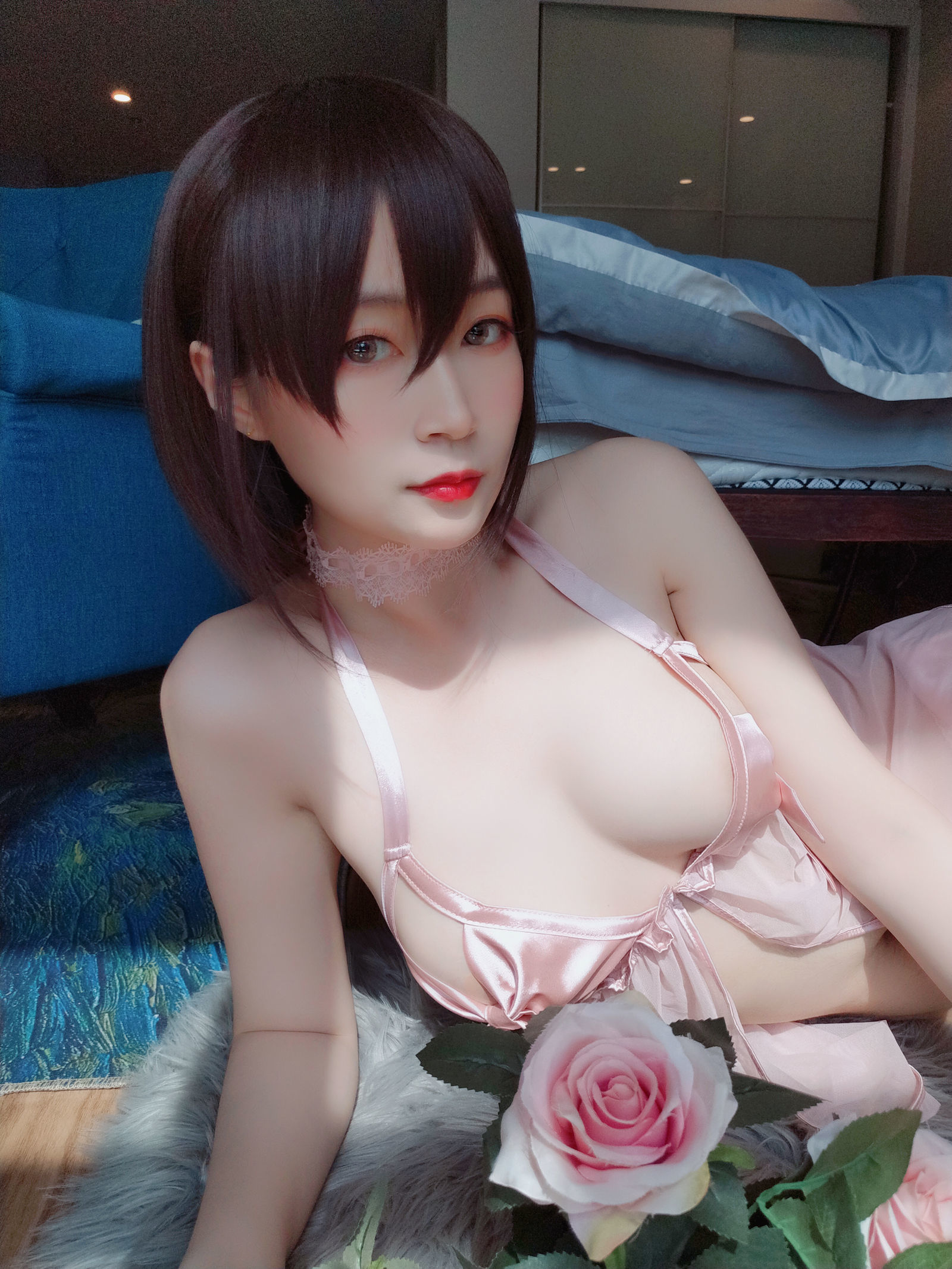 白银 - 粉色睡衣-图29