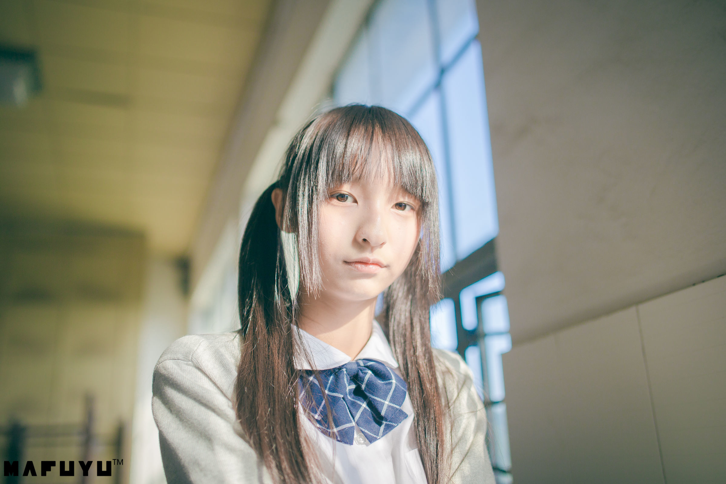 神楽板真冬 阳光校服系列套图-图26