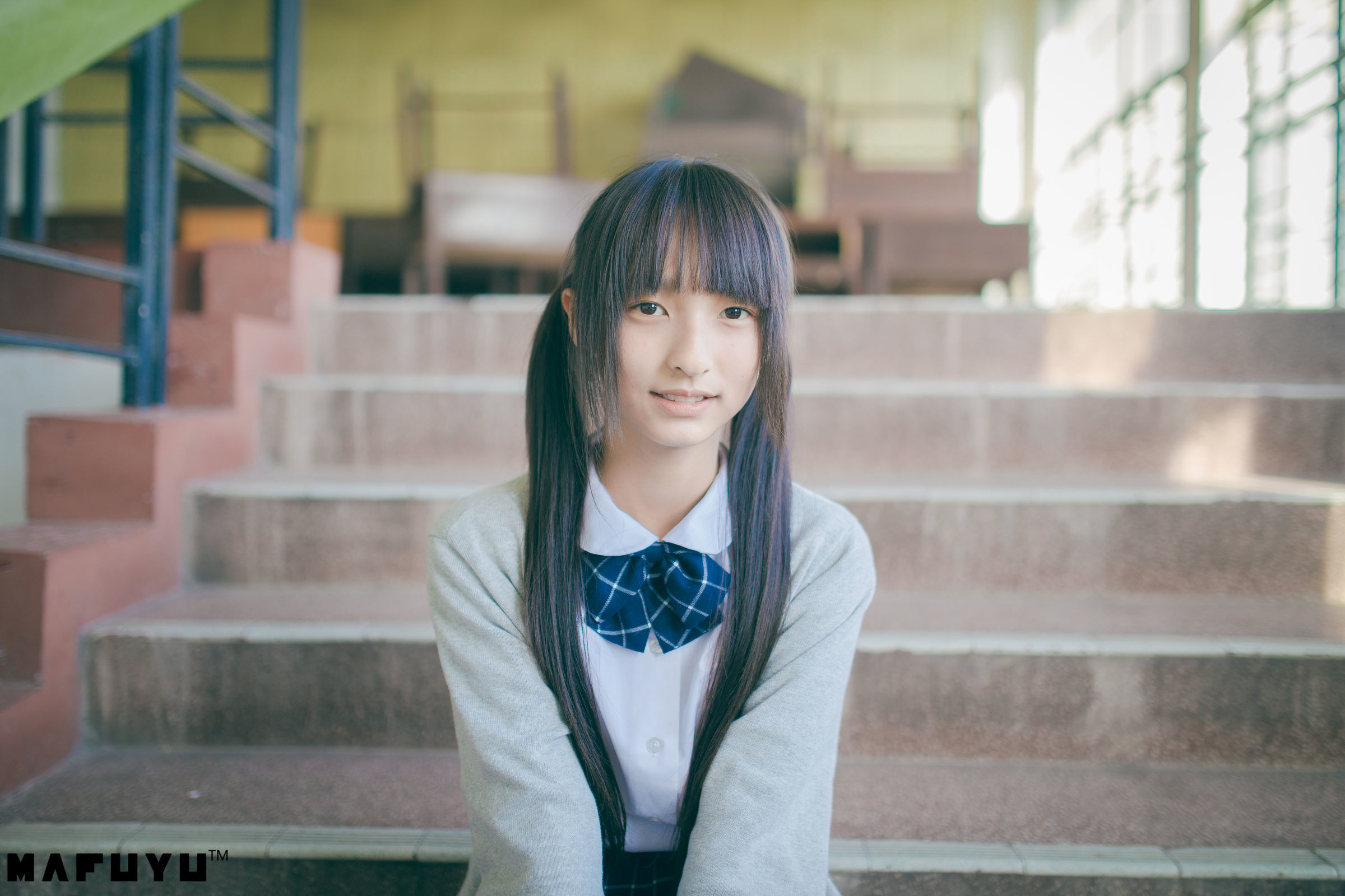 神楽板真冬 阳光校服系列套图-图31