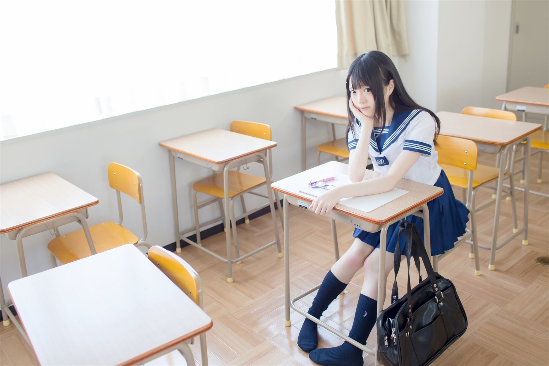 君夏 - 君と僕の夏休み 紺スク-图2