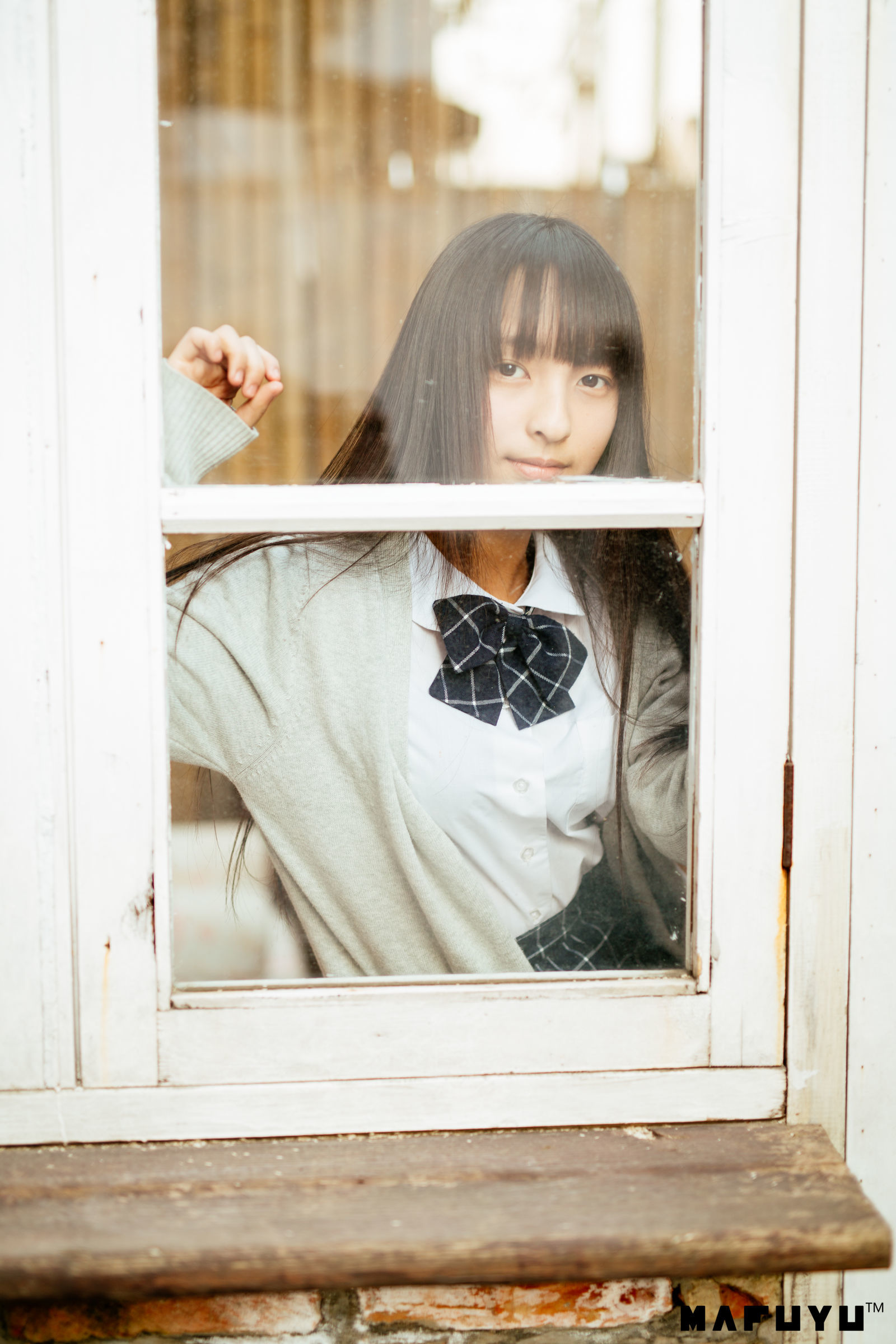 神楽板真冬 JK学生系列套图-图10