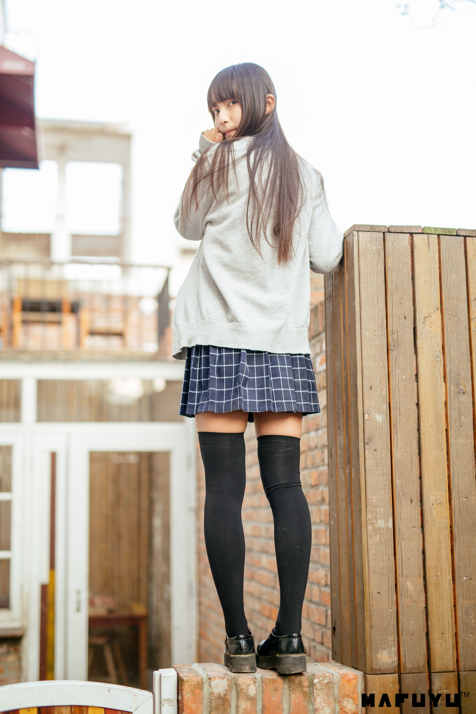 神楽板真冬 JK学生系列套图-图18