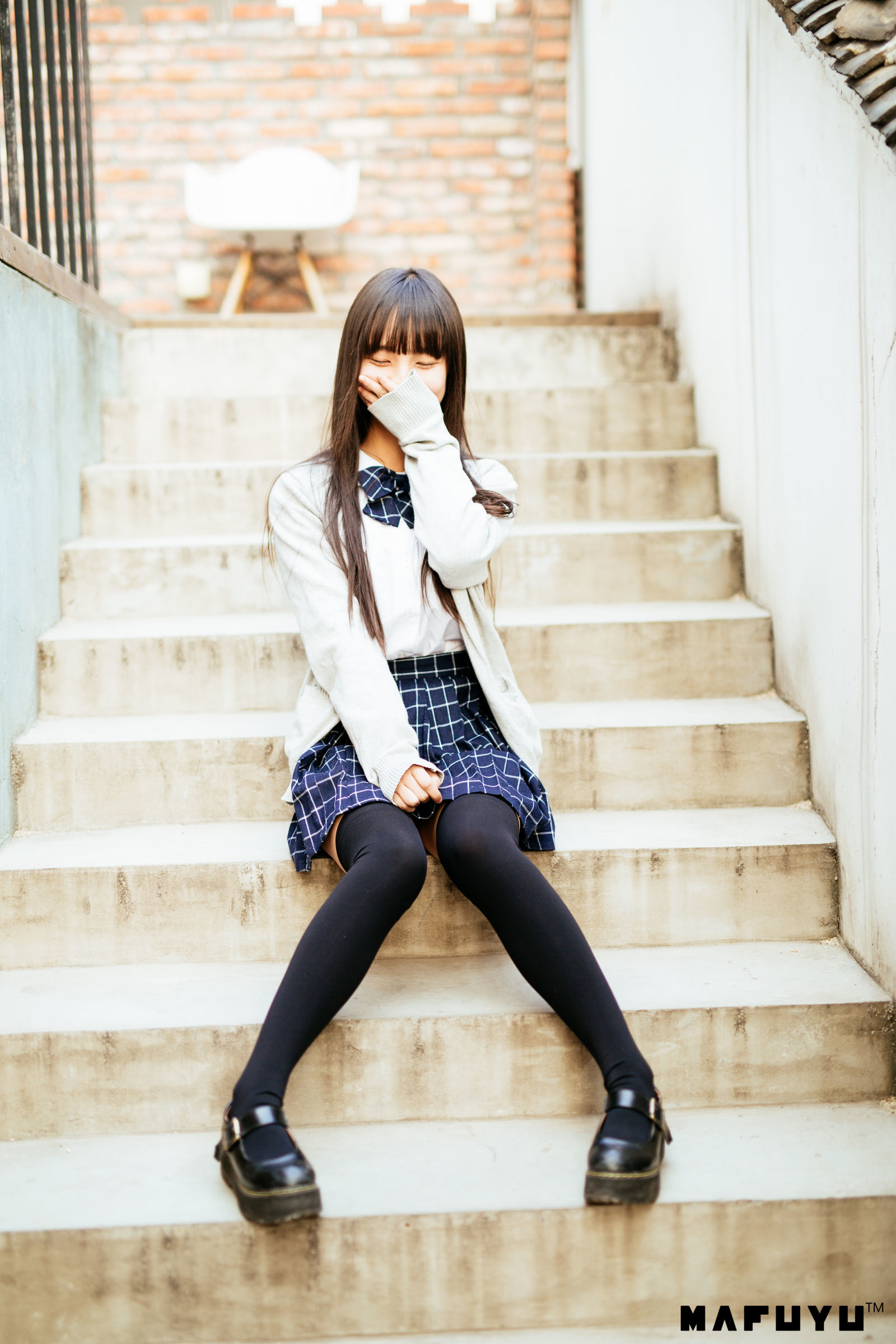 神楽板真冬 JK学生系列套图-图26