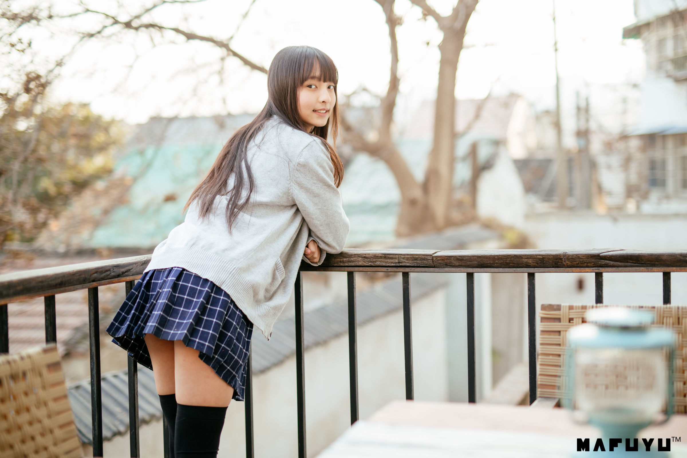 神楽板真冬 JK学生系列套图-图31