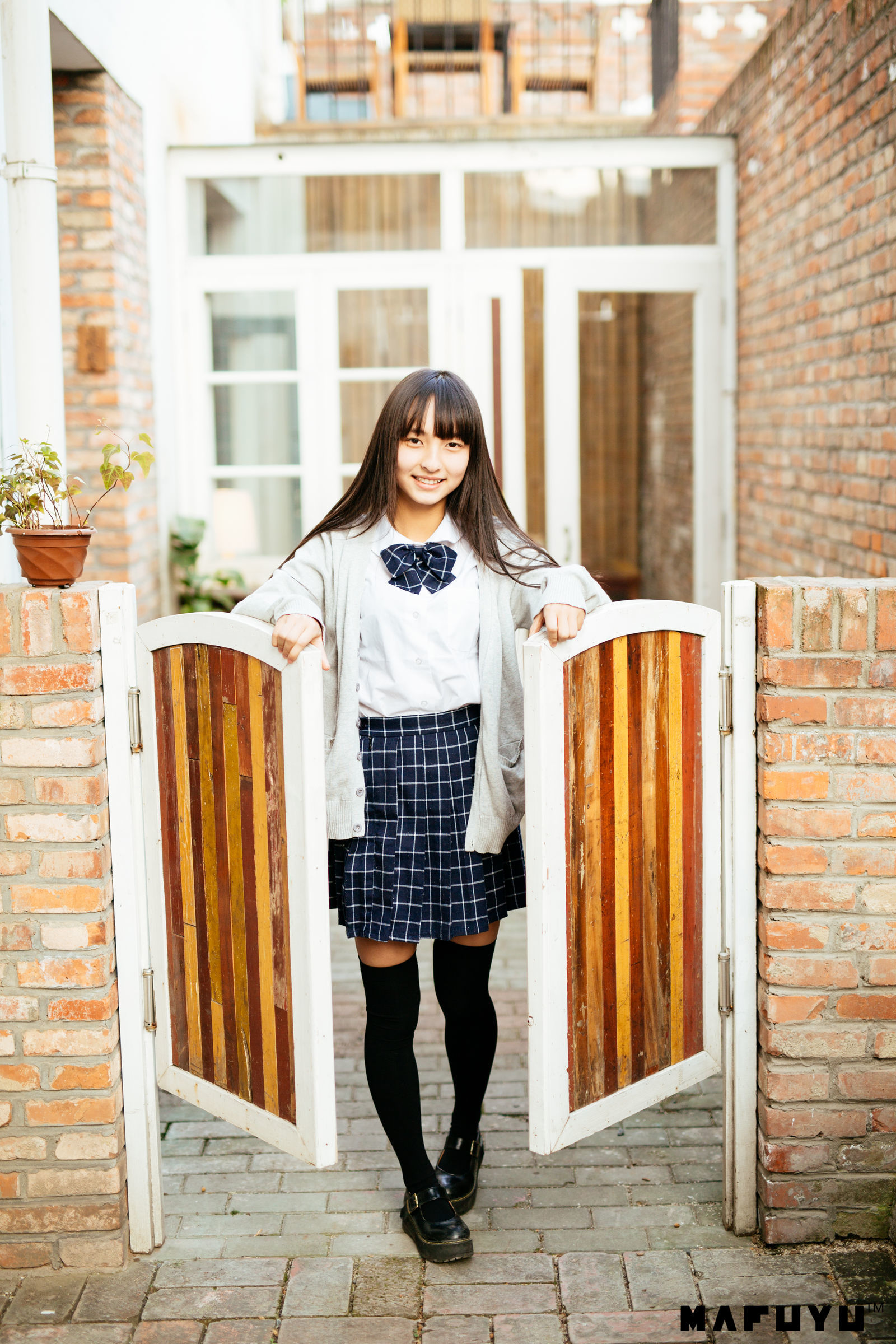 神楽板真冬 JK学生系列套图-图36