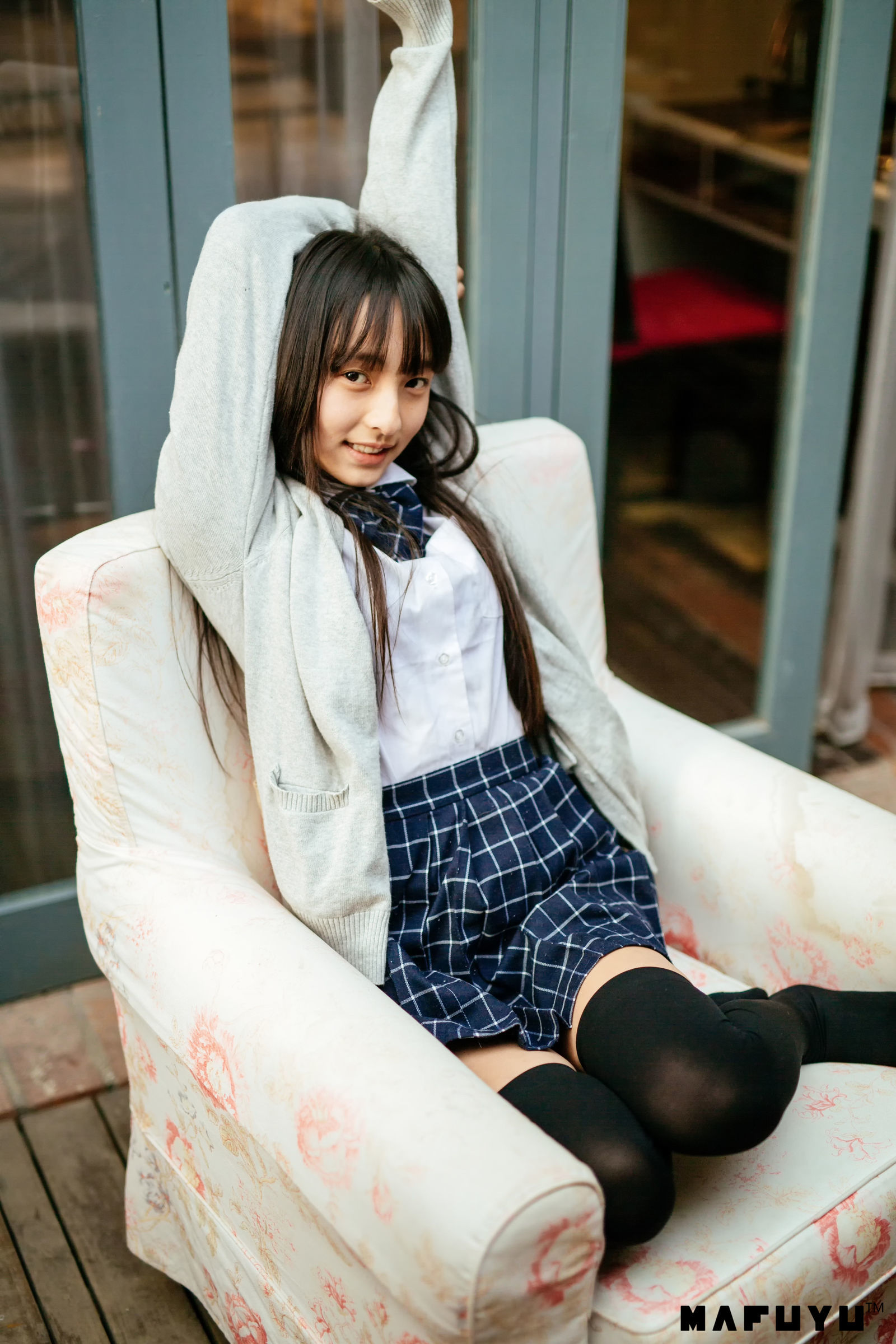 神楽板真冬 JK学生系列套图-图37