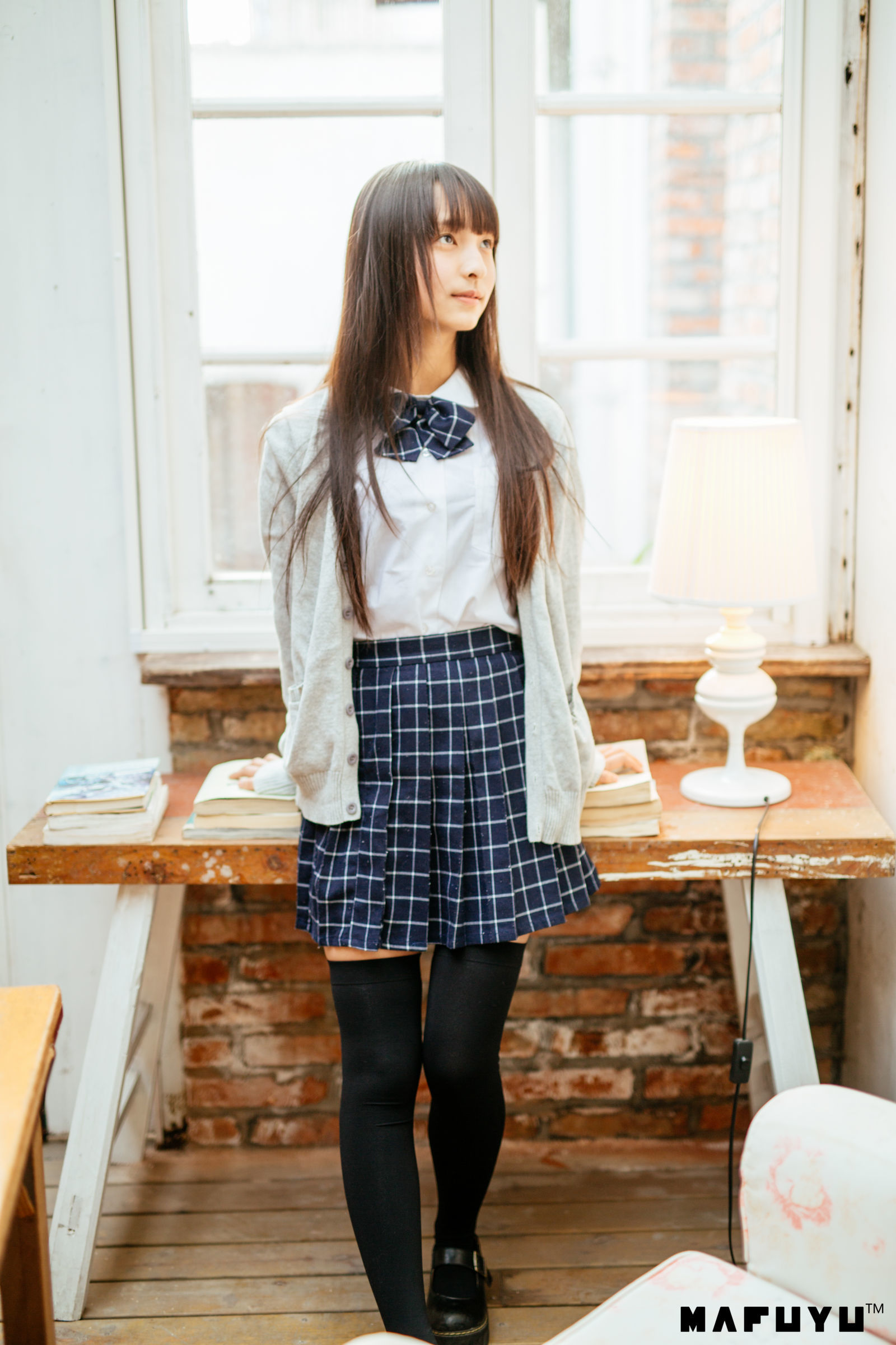 神楽板真冬 JK学生系列套图-图46