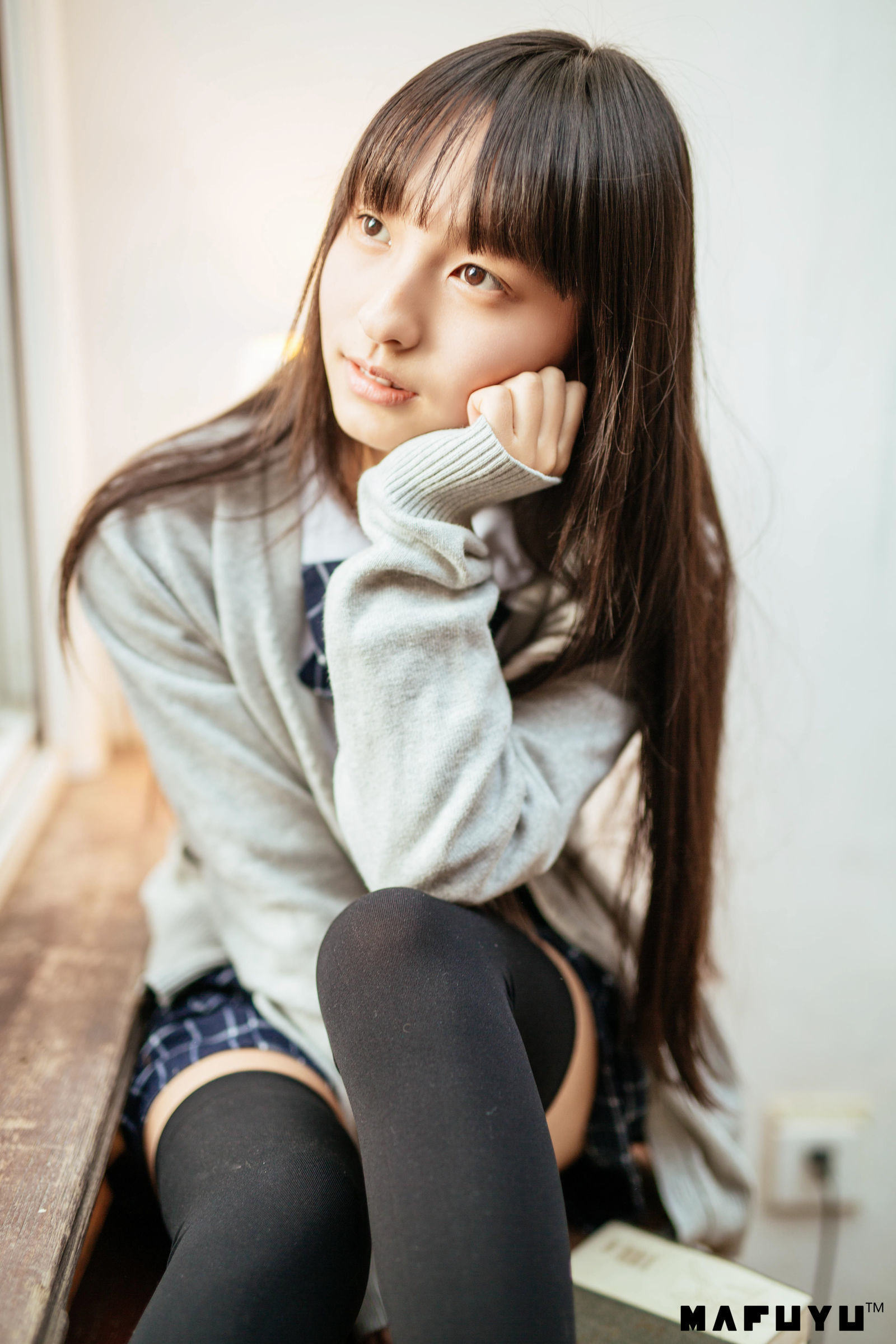神楽板真冬 JK学生系列套图-图7