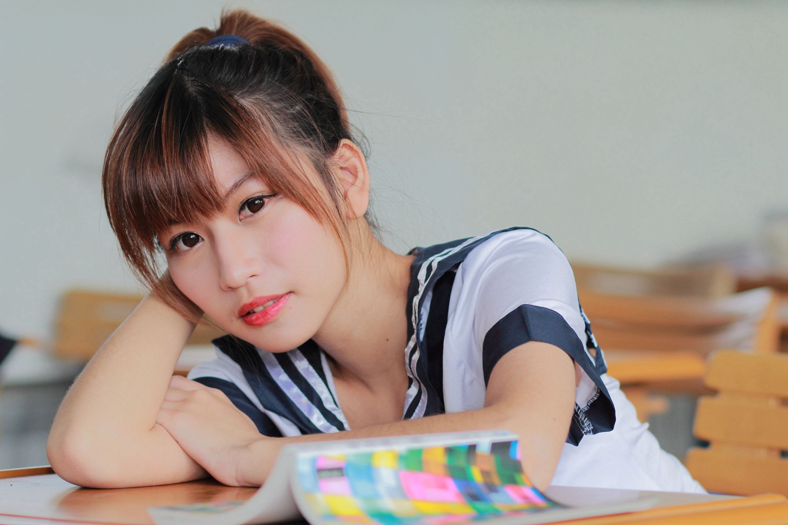 制服の女生 No.001 林温蒂-图16