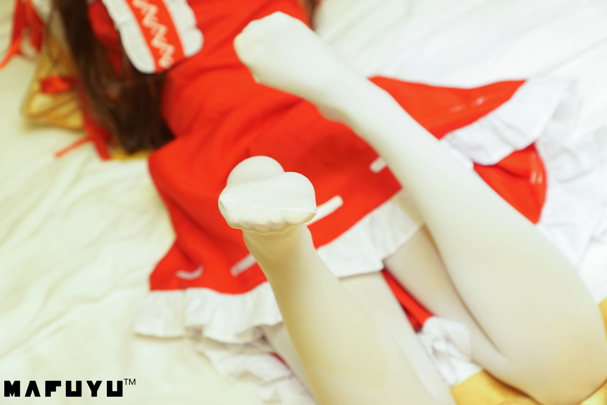神楽板真冬 COS Reimu猫娘系列套图-图20