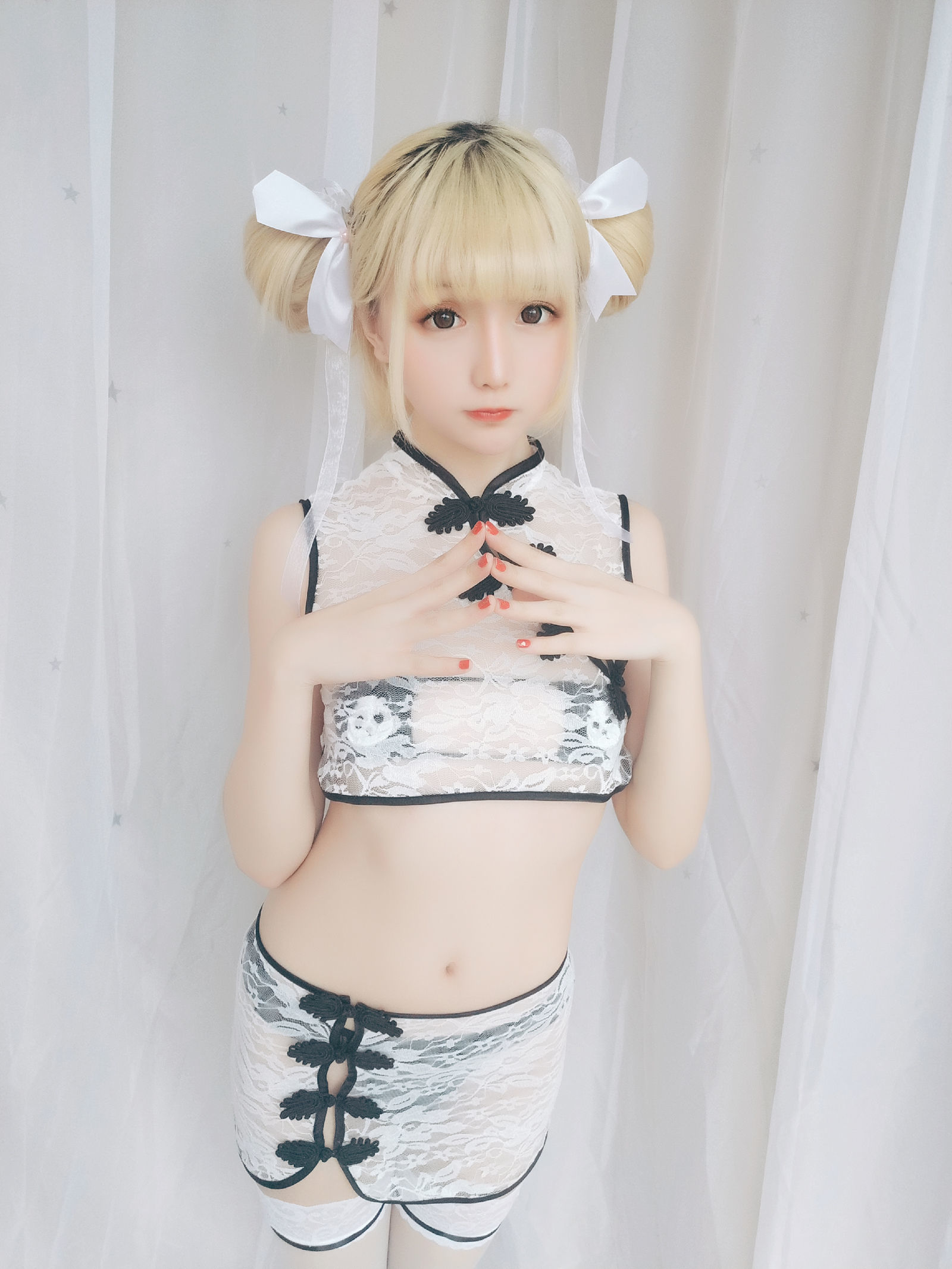 星之迟迟 VOL.16 熊猫旗袍-图14