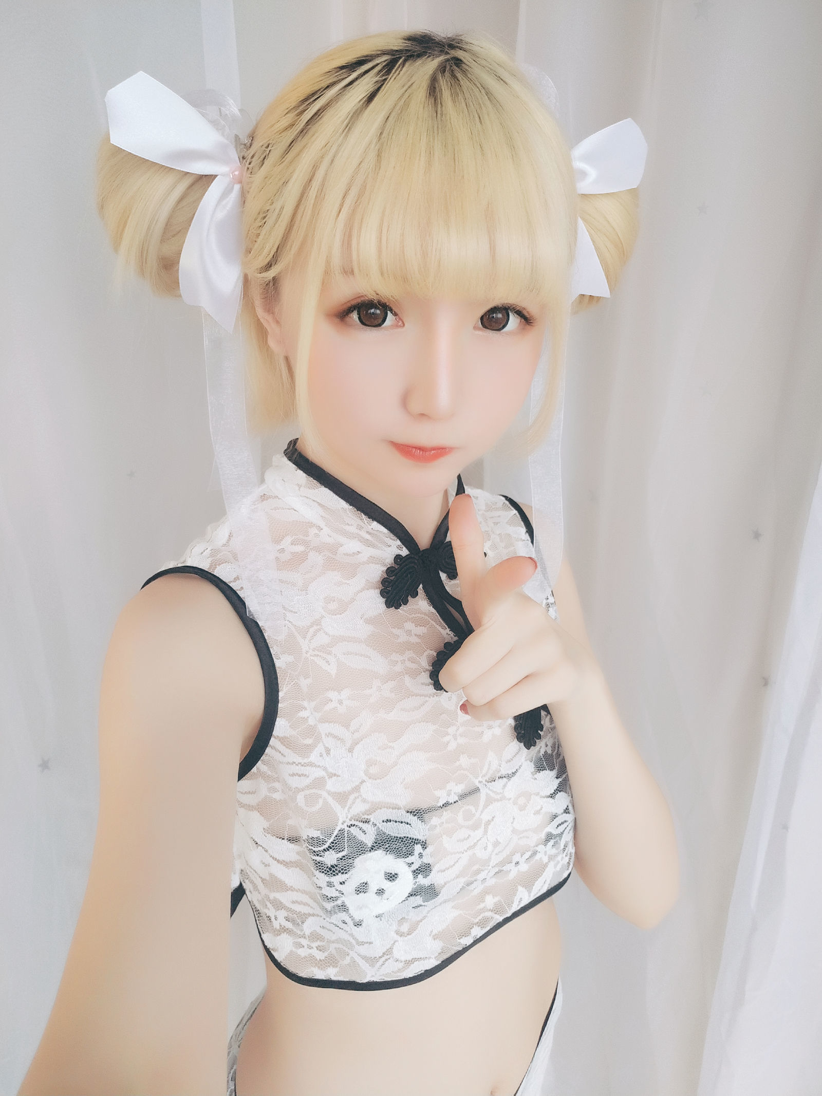 星之迟迟 VOL.16 熊猫旗袍-图19