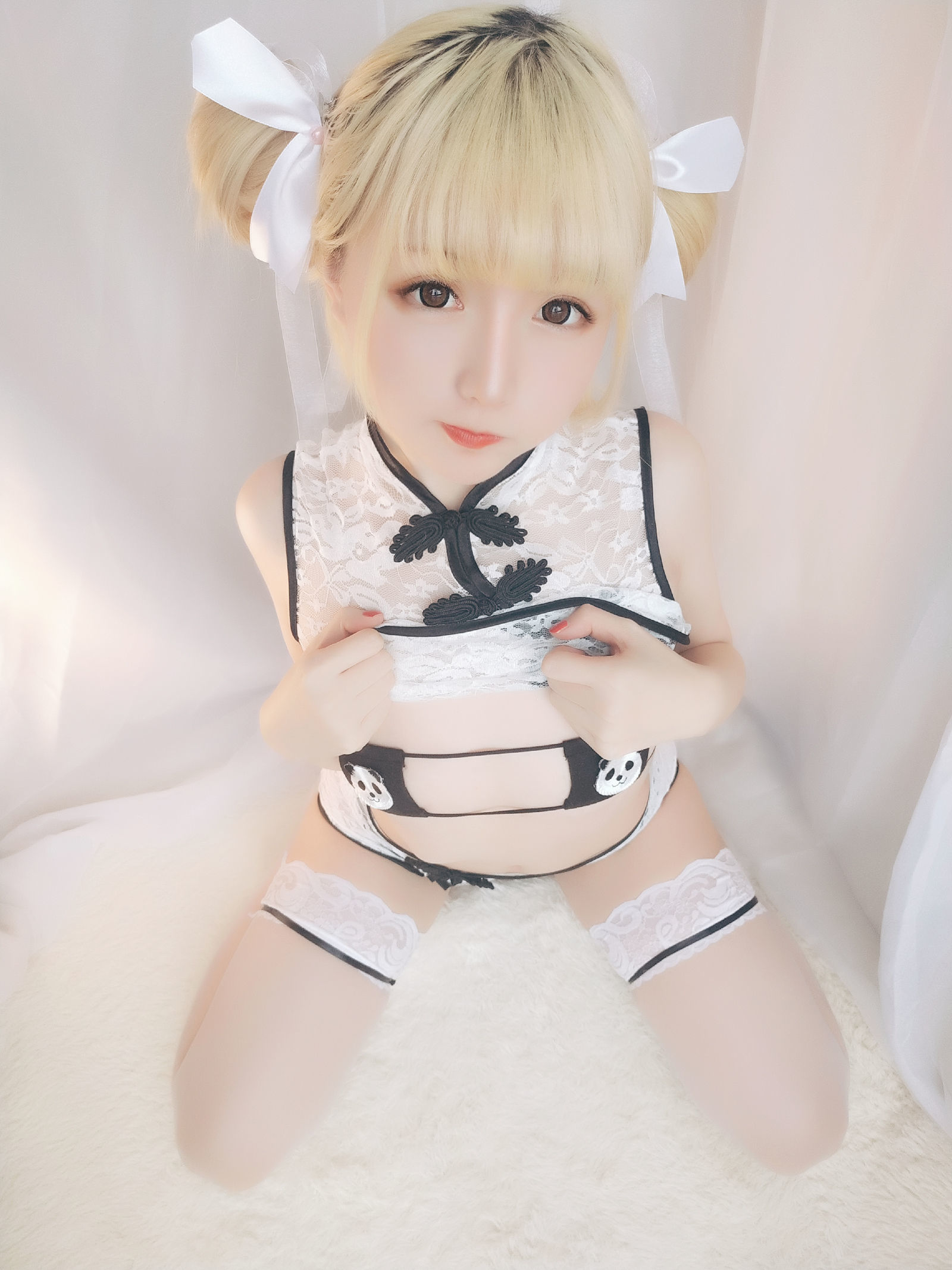 星之迟迟 VOL.16 熊猫旗袍-图22