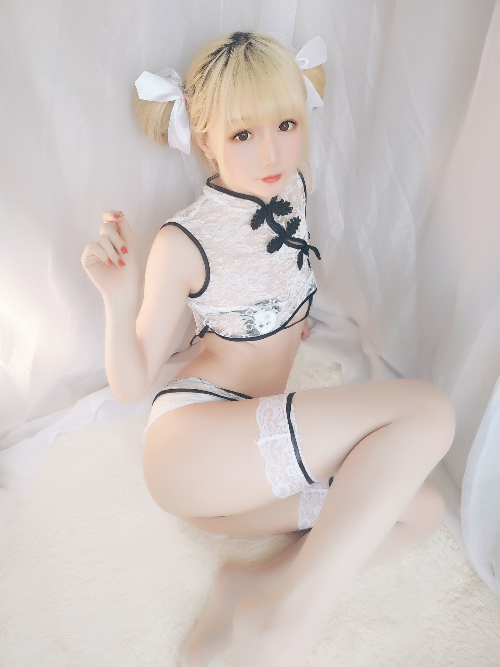 星之迟迟 VOL.16 熊猫旗袍-图23