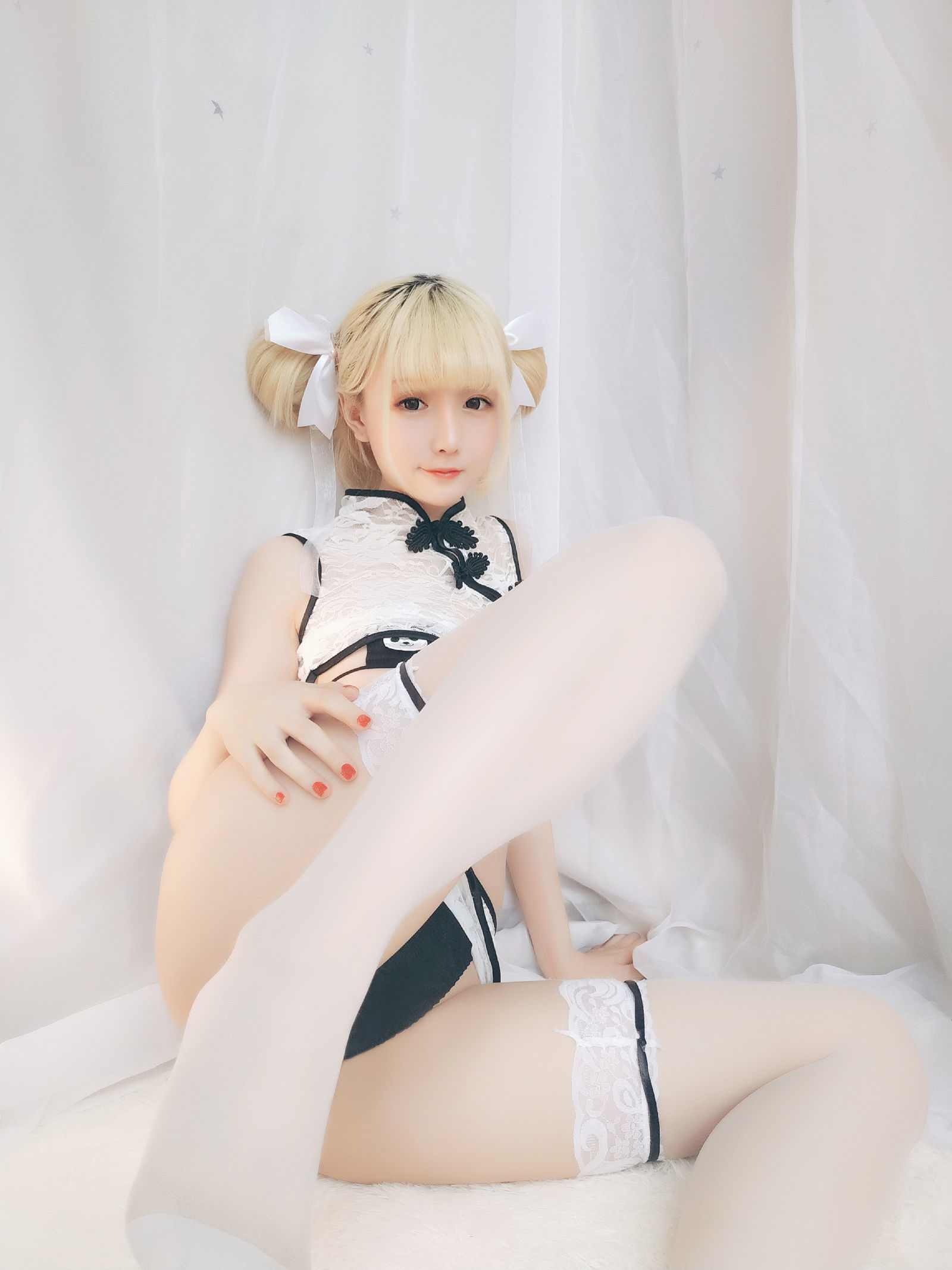 星之迟迟 VOL.16 熊猫旗袍-图32