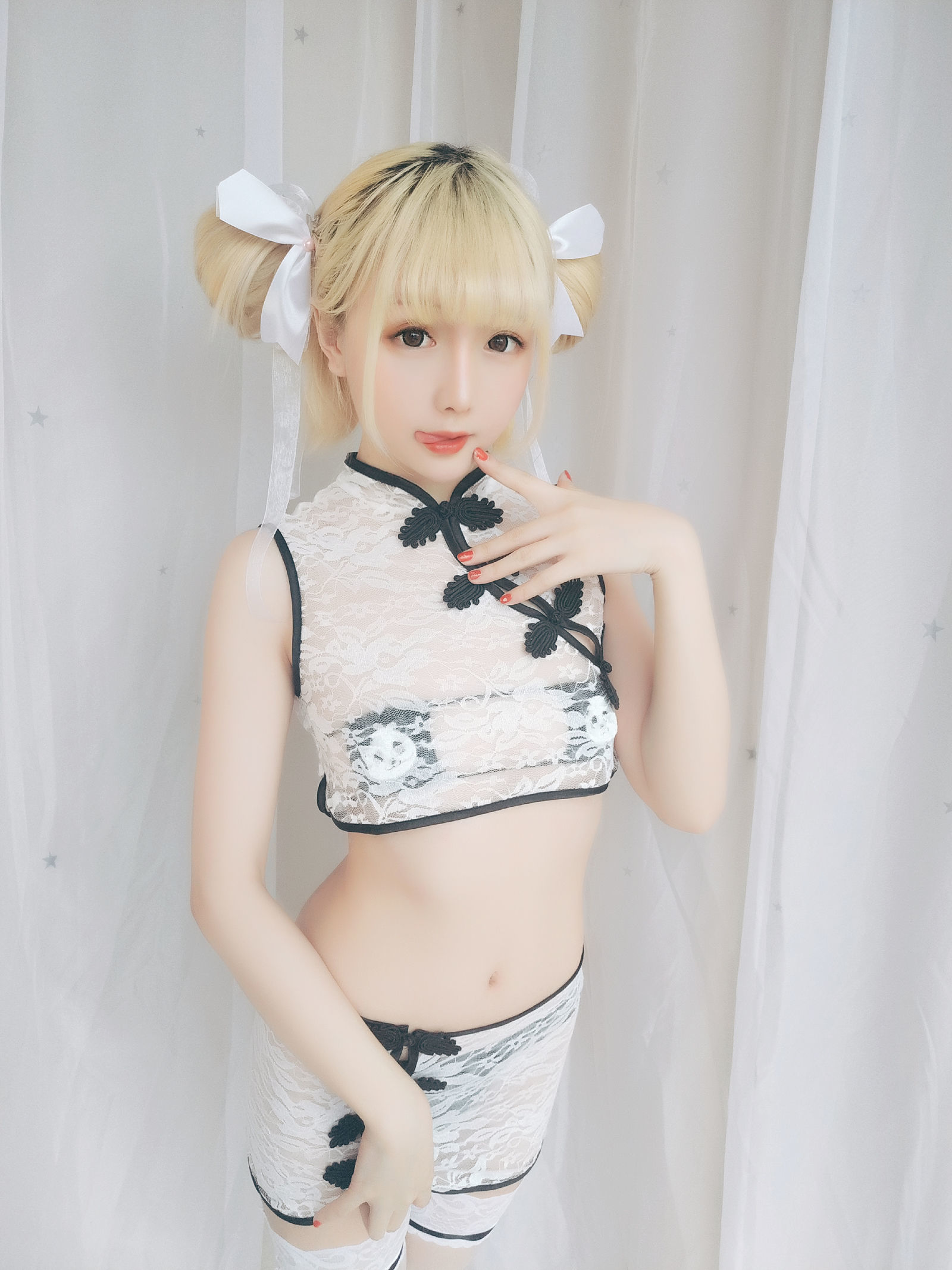 星之迟迟 VOL.16 熊猫旗袍-图43