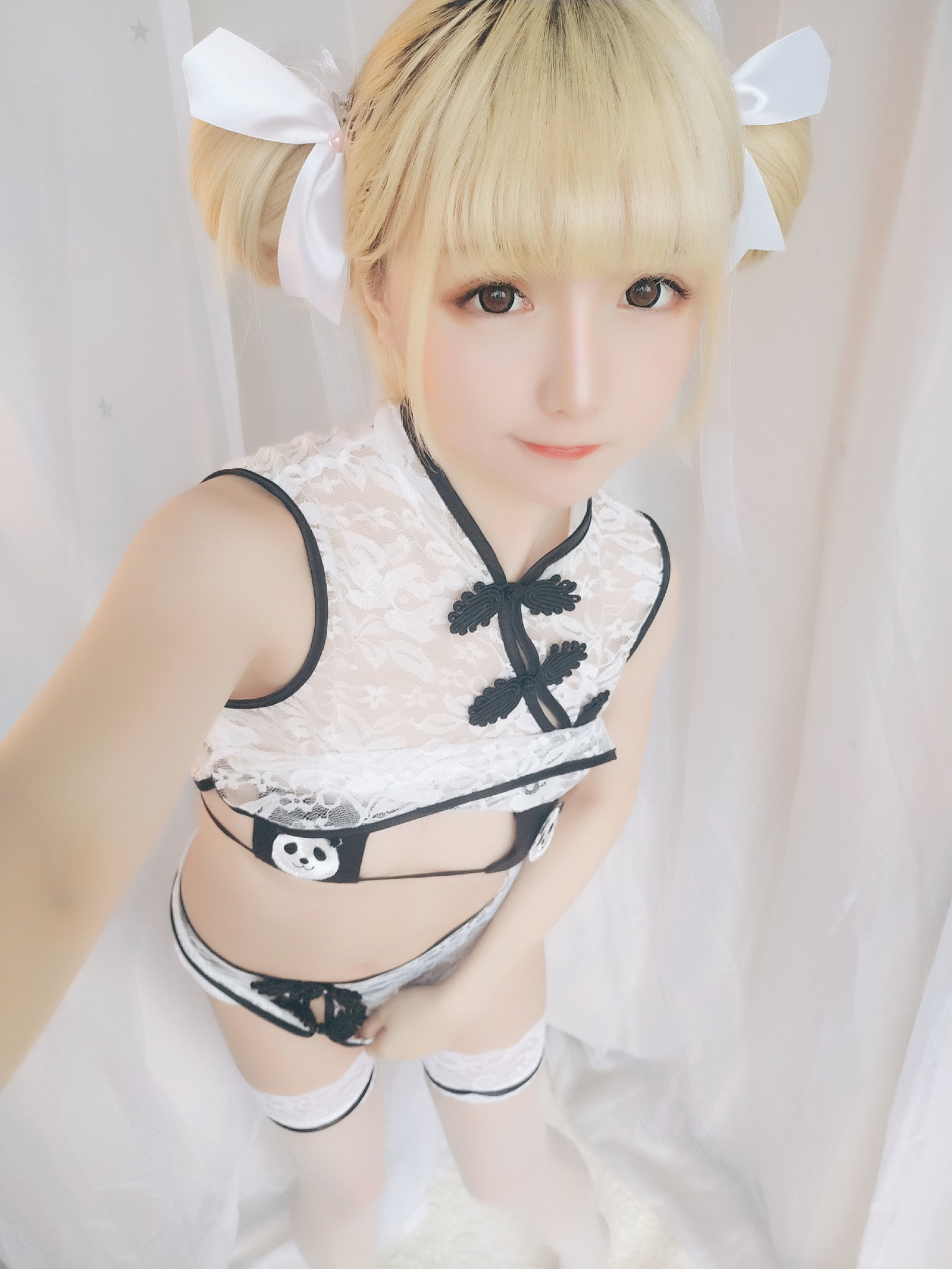 星之迟迟 VOL.16 熊猫旗袍-图45
