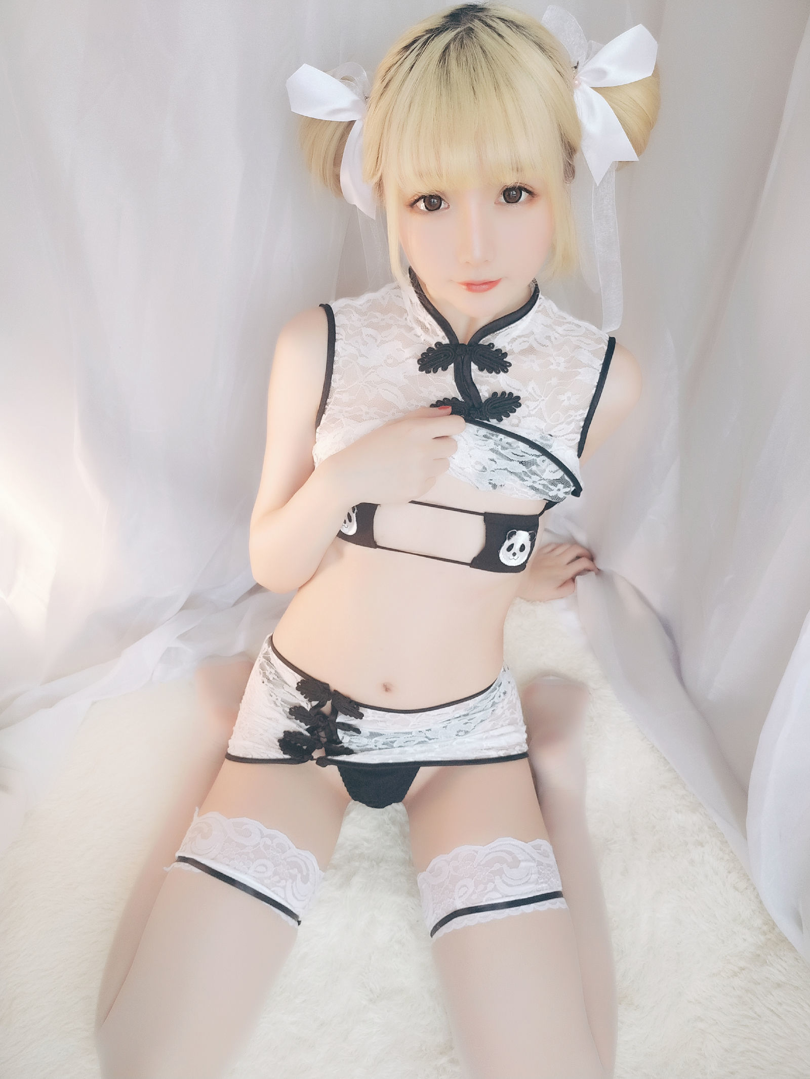 星之迟迟 VOL.16 熊猫旗袍-图57