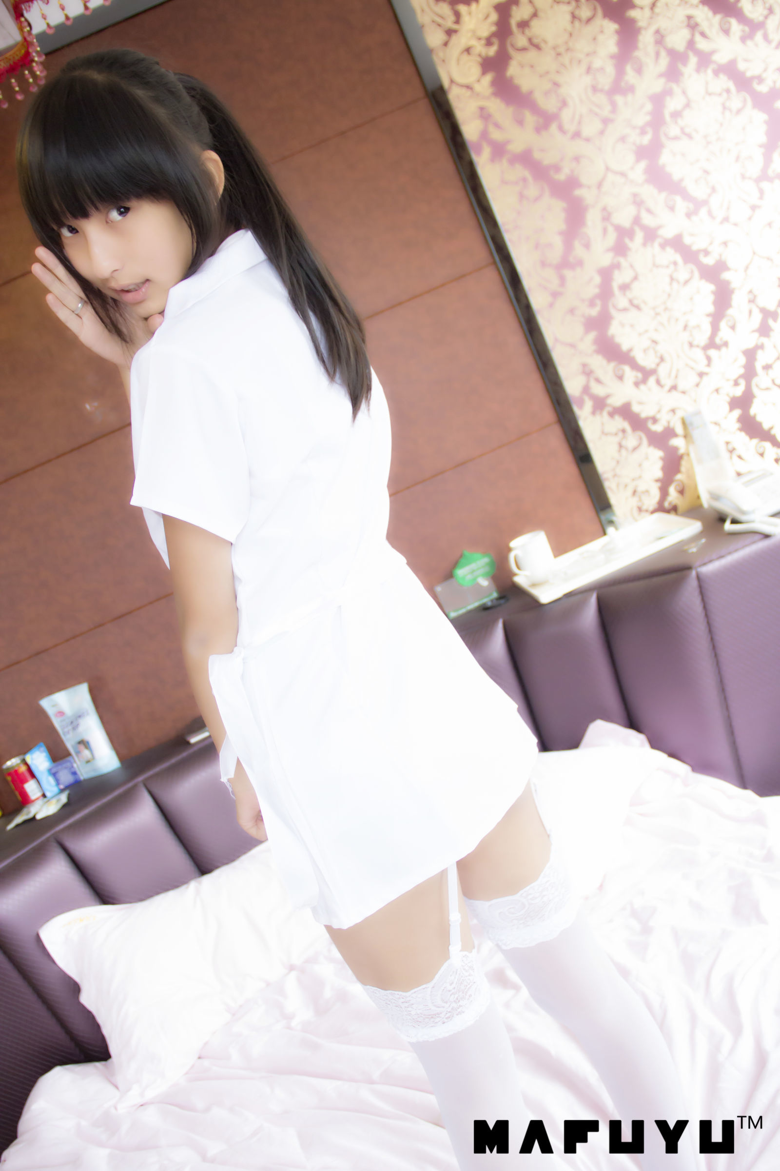 神楽板真冬 护士系列套图-图25