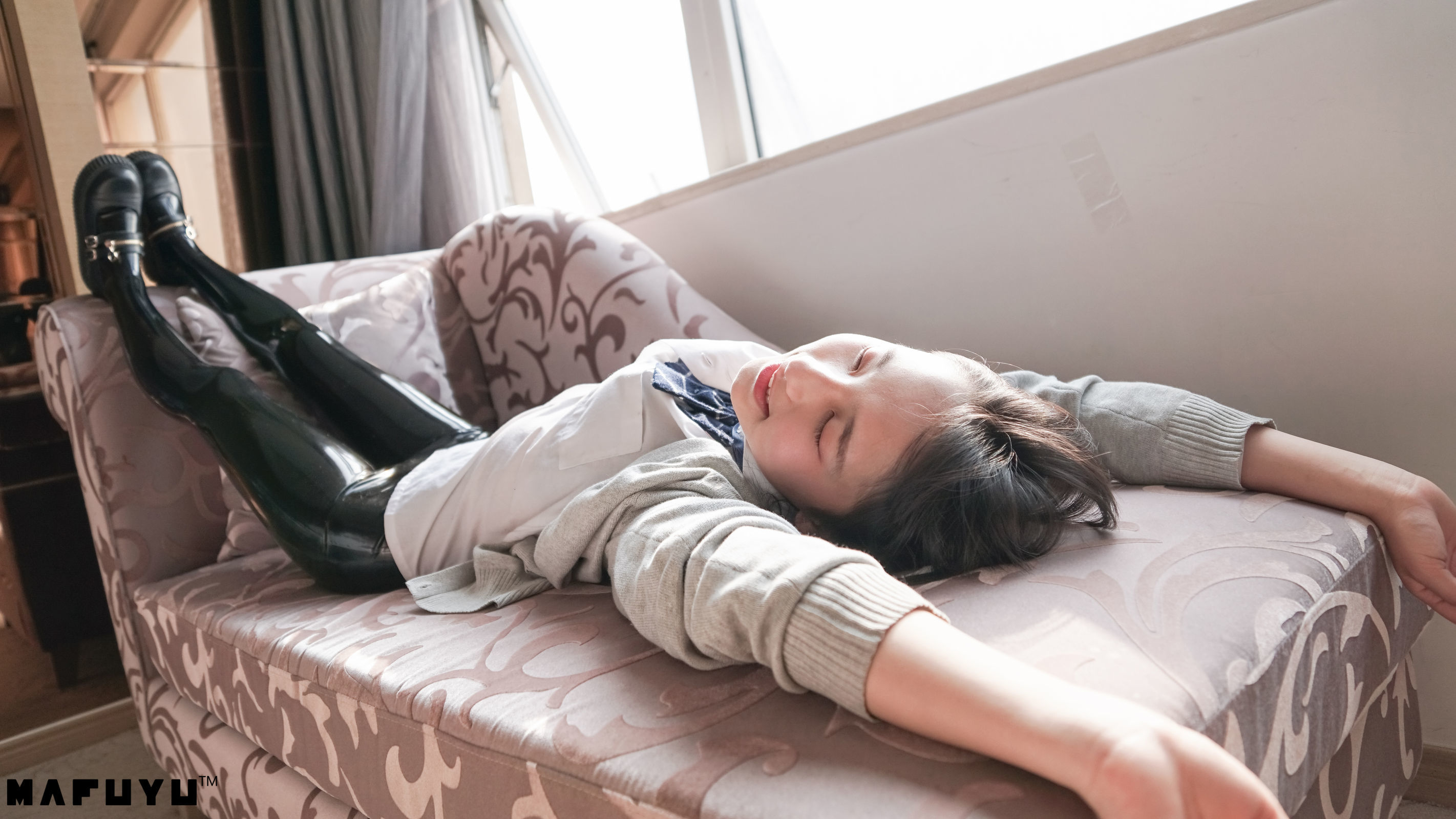神楽板真冬 胶袜系列系列套图-图14
