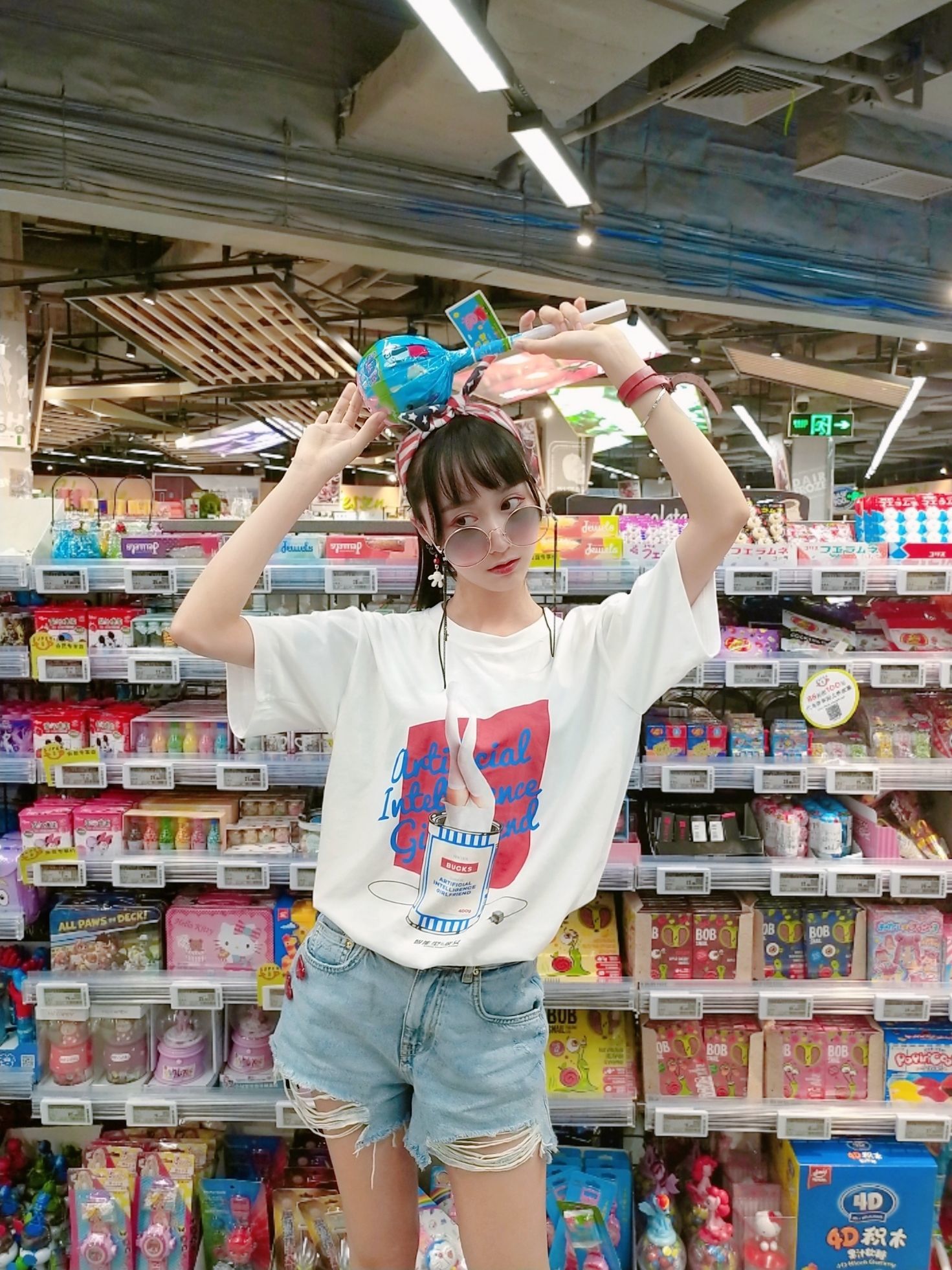 木绵绵OwO - 智能型彼女T恤图-图10