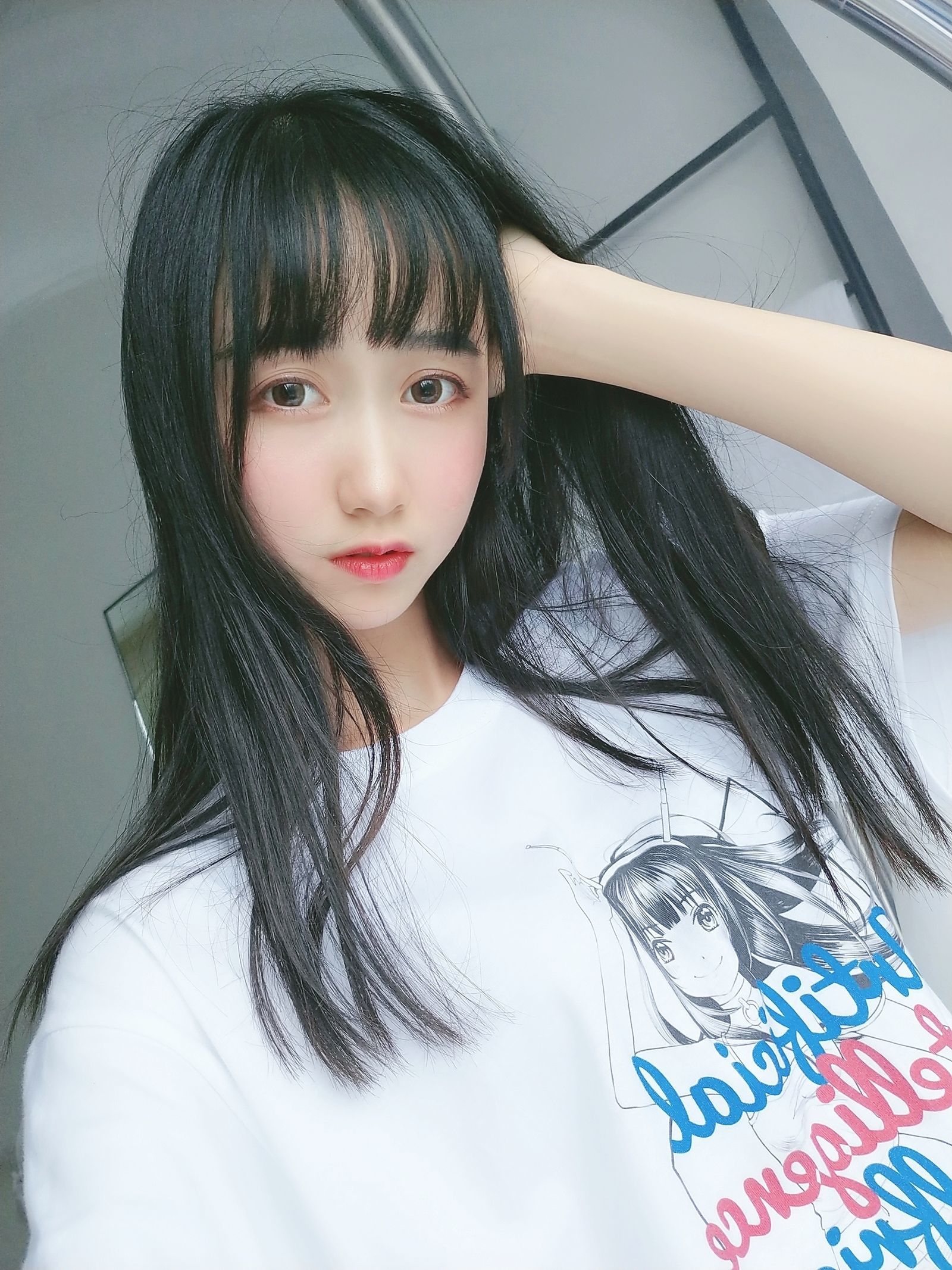 木绵绵OwO - 智能型彼女T恤图-图5