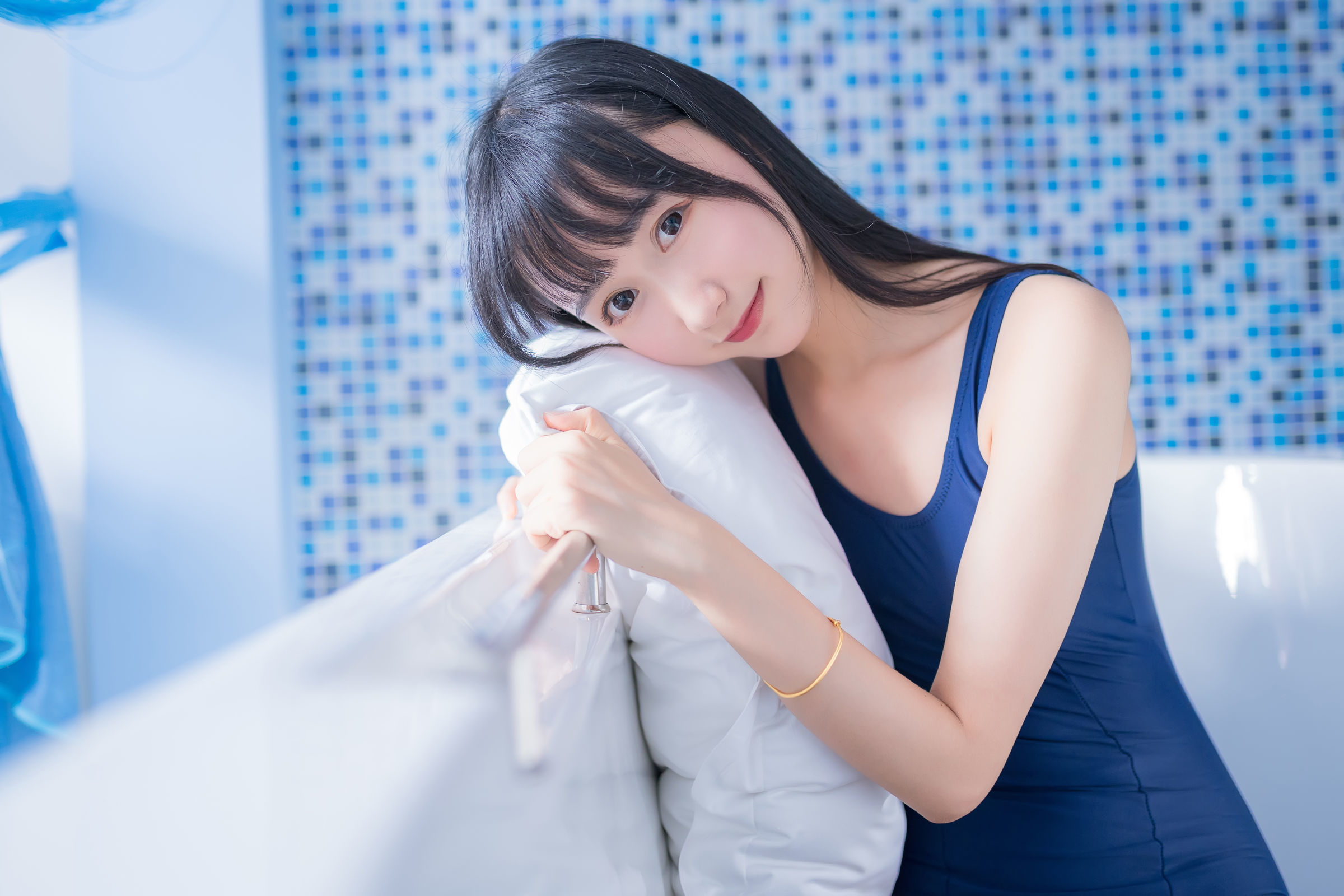 木绵绵OwO - 白衬衫黑丝死库水-图12