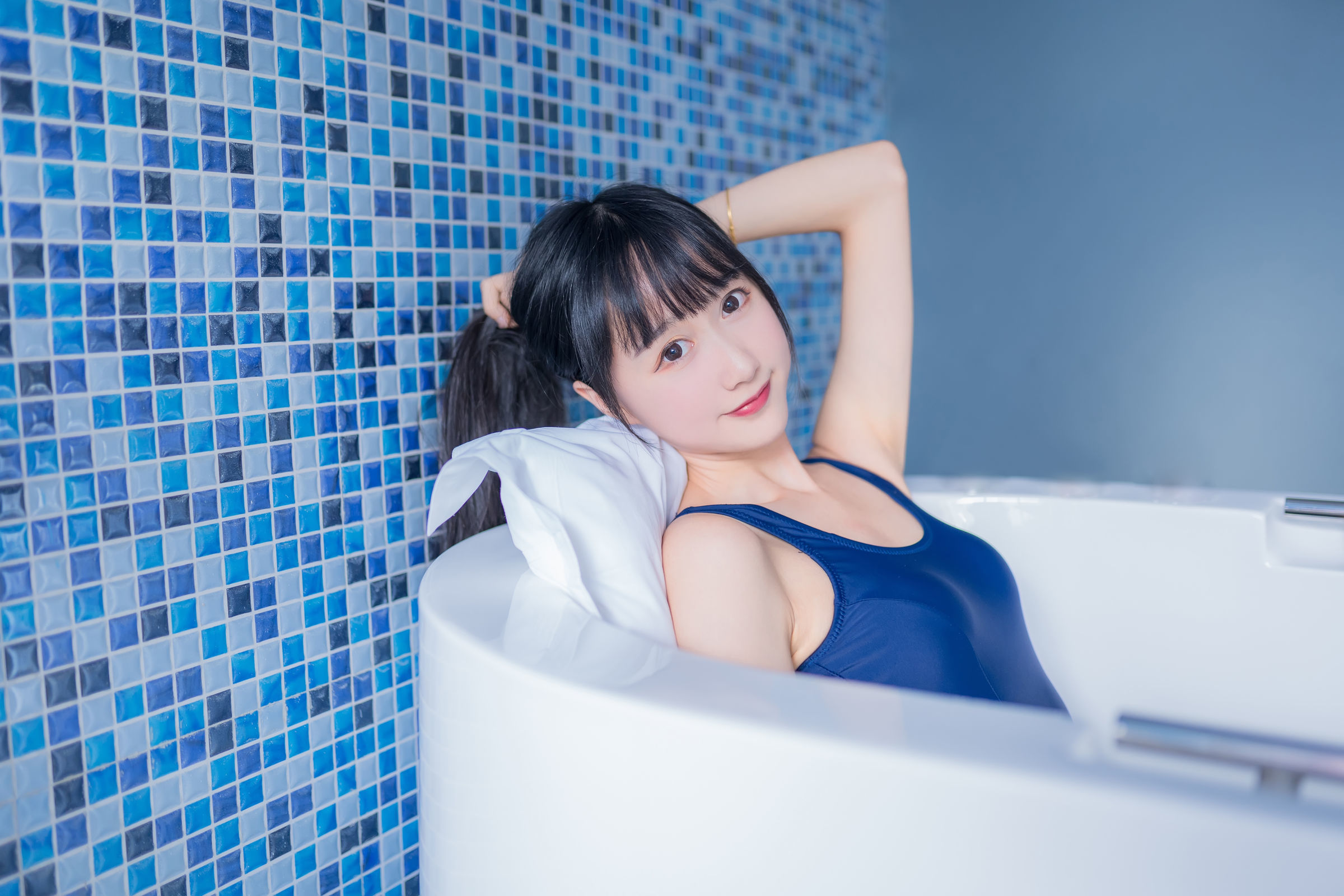 木绵绵OwO - 白衬衫黑丝死库水-图13