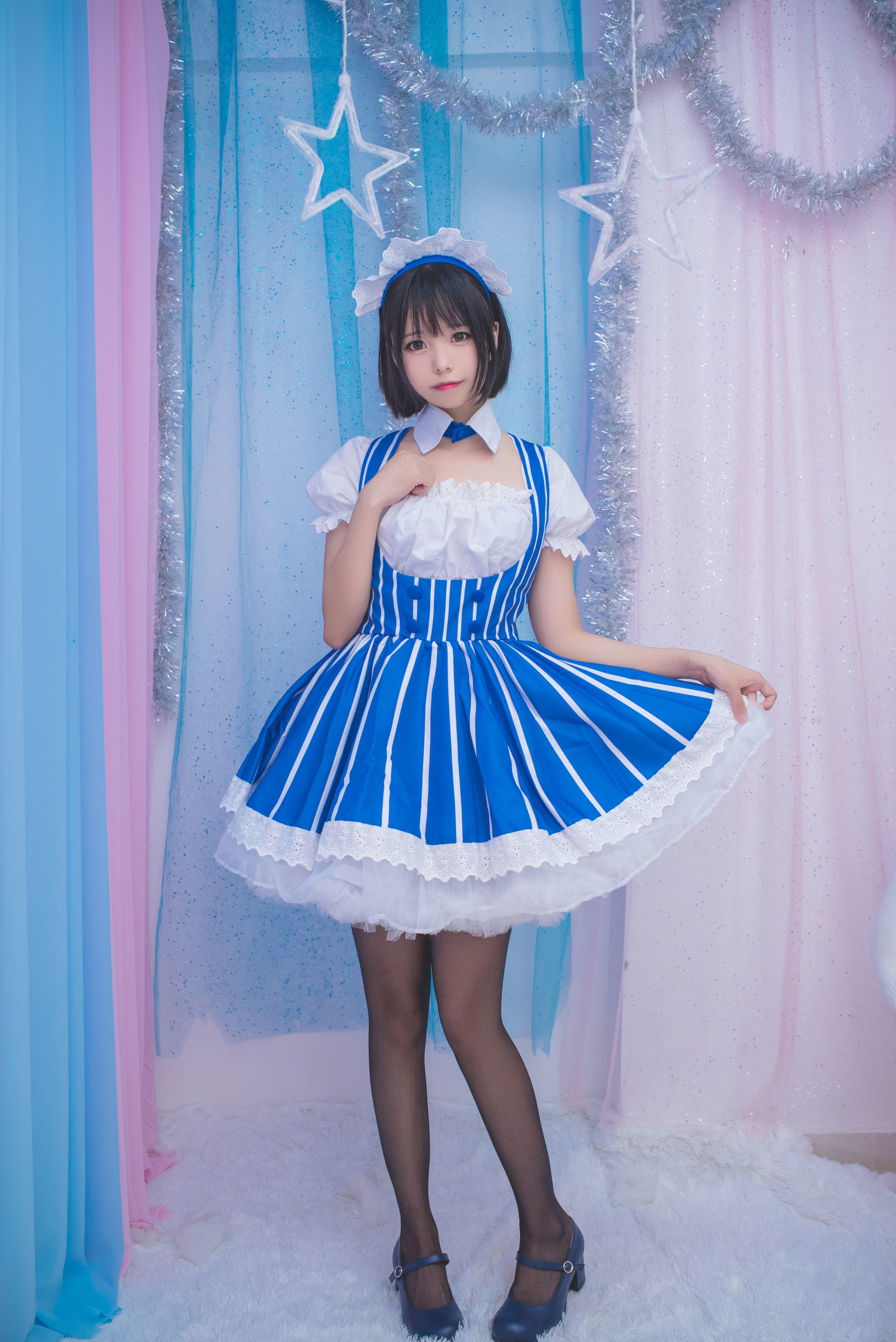 白金Saki - 女仆-图19