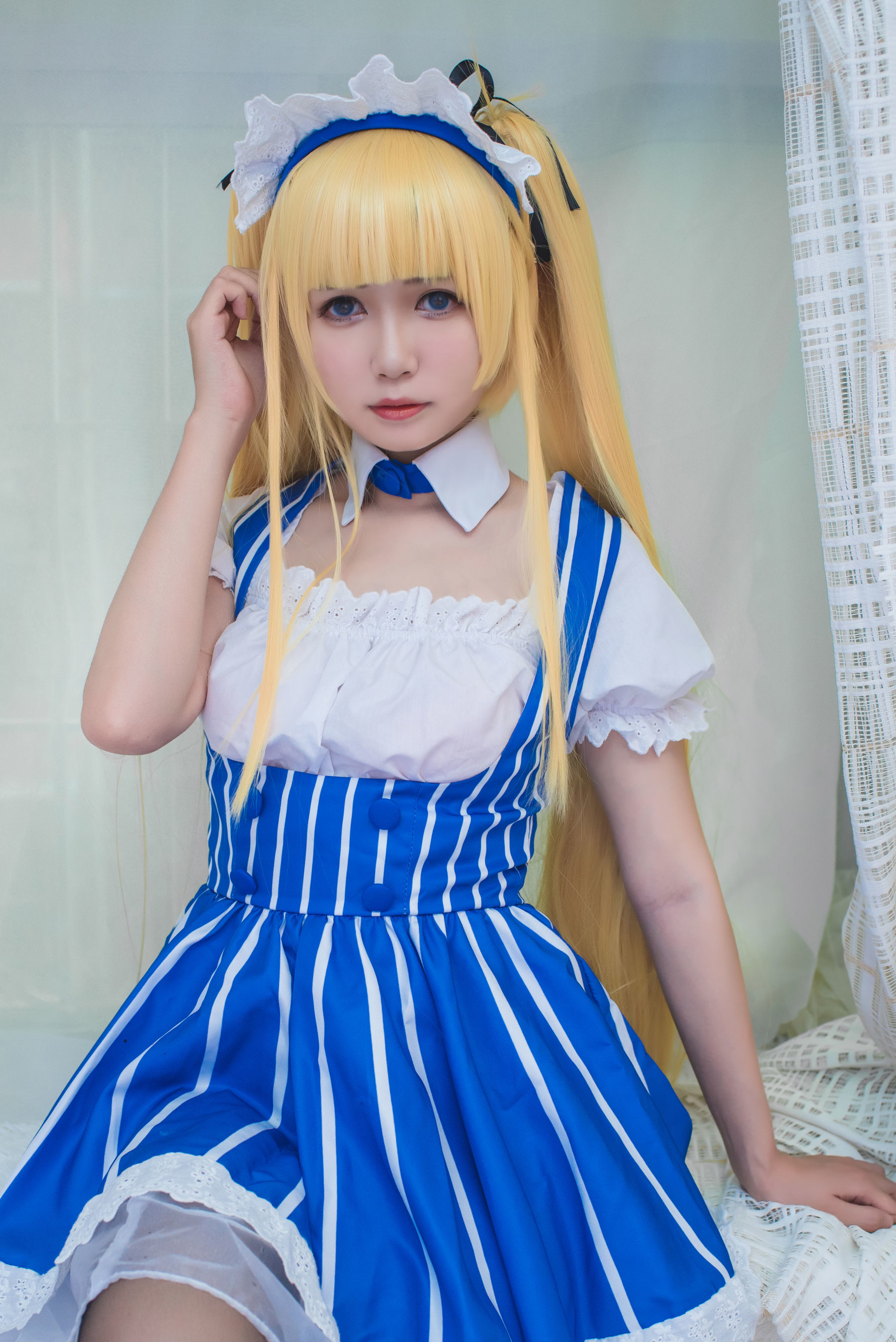 白金Saki - 女仆-图4
