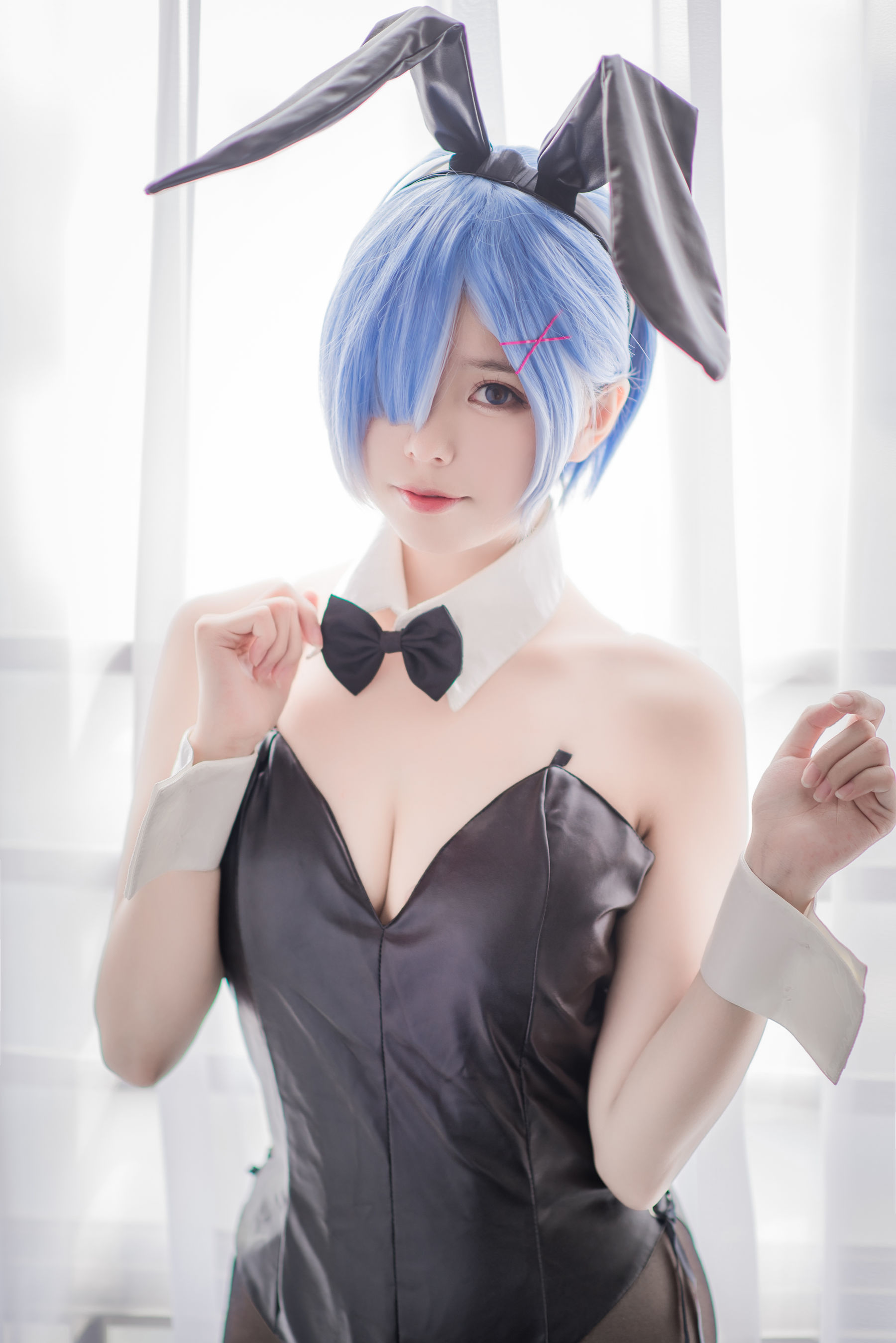 萌系小野妹子w - 白色纱裙+蕾姆护士+蕾姆兔女郎-图27
