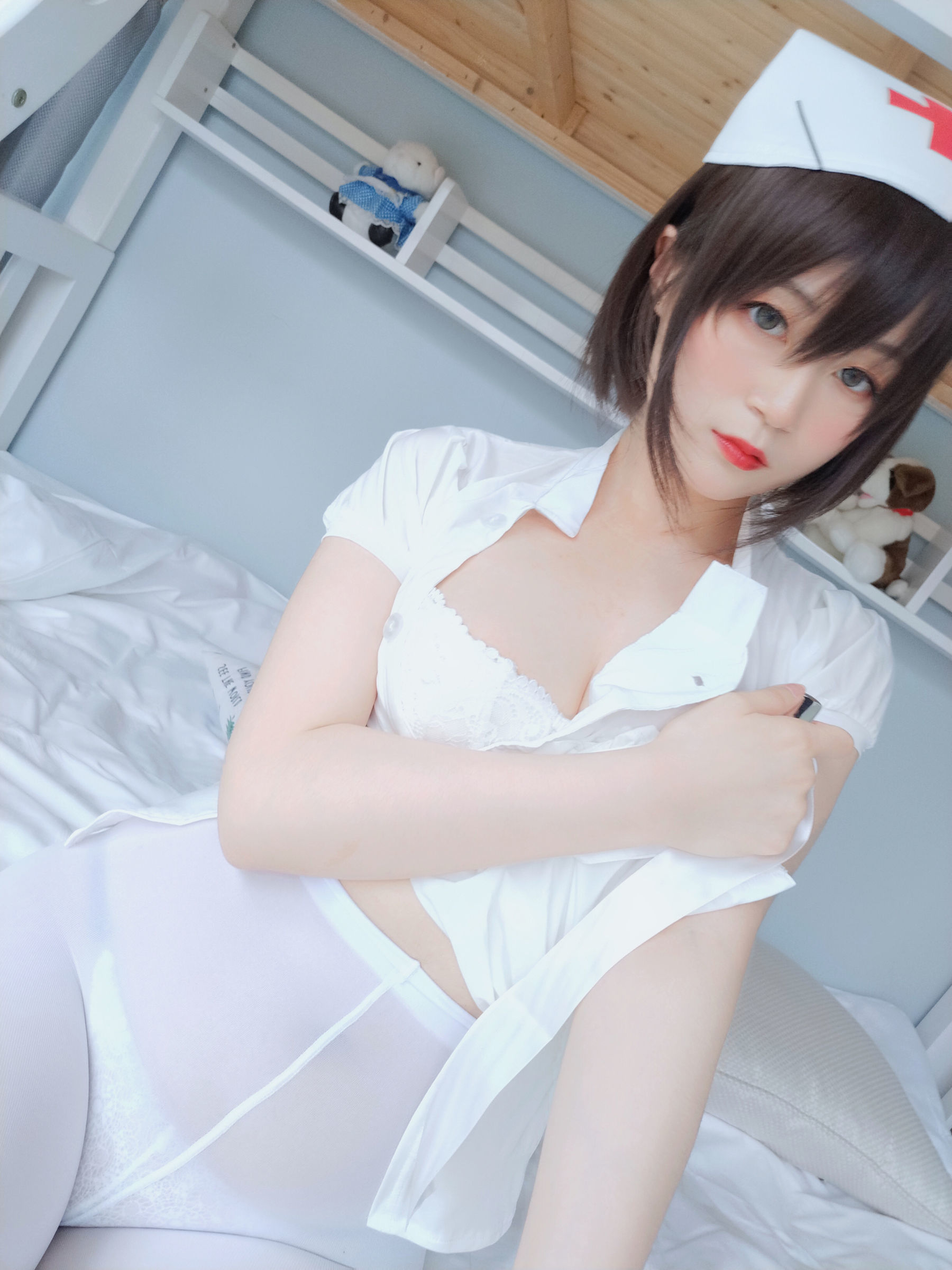 白银 - 白丝小护士-图11