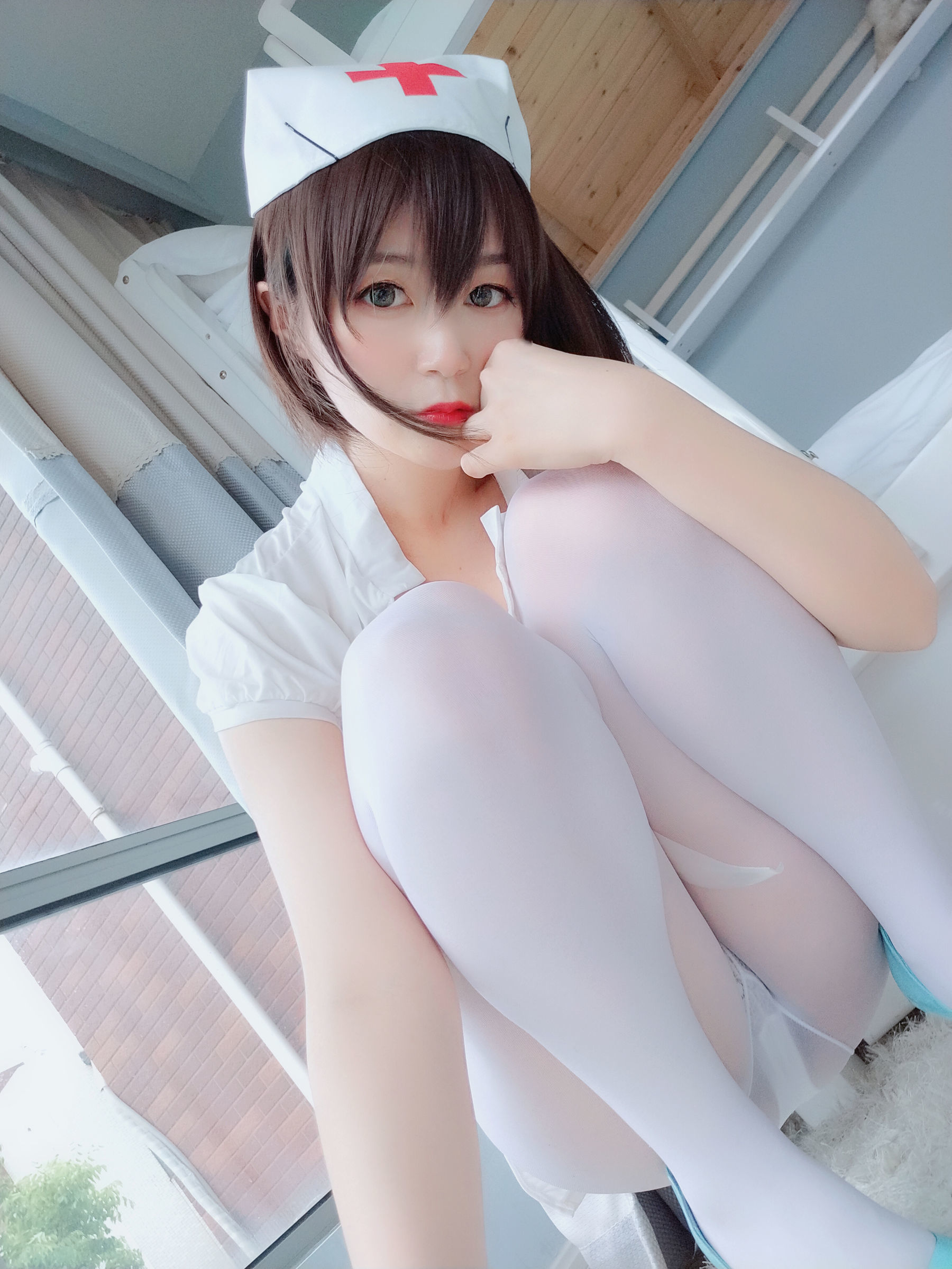 白银 - 白丝小护士-图21