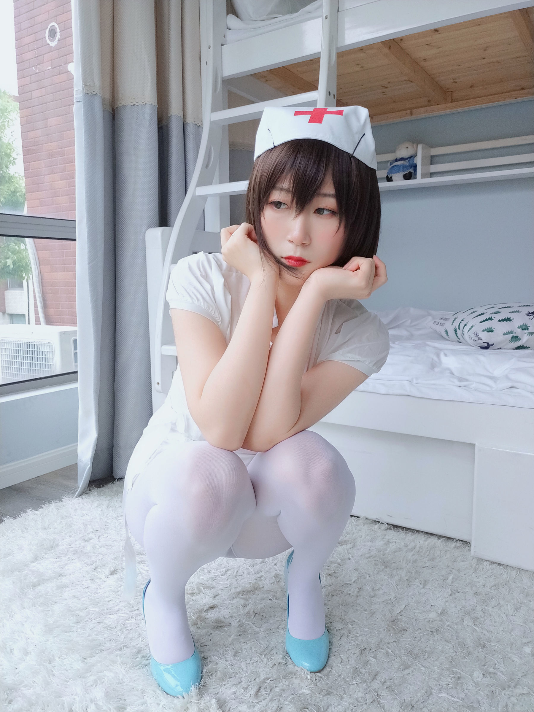 白银 - 白丝小护士-图36