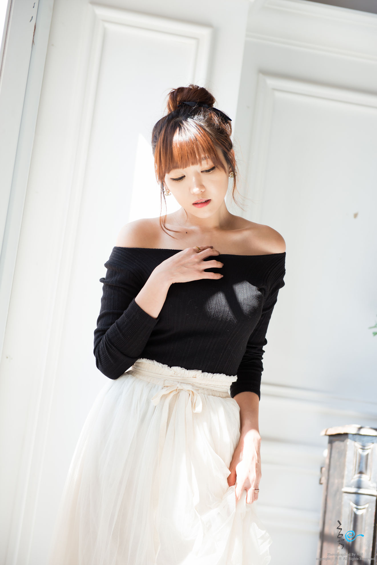 李恩慧 - 白色淑女长裙-图11