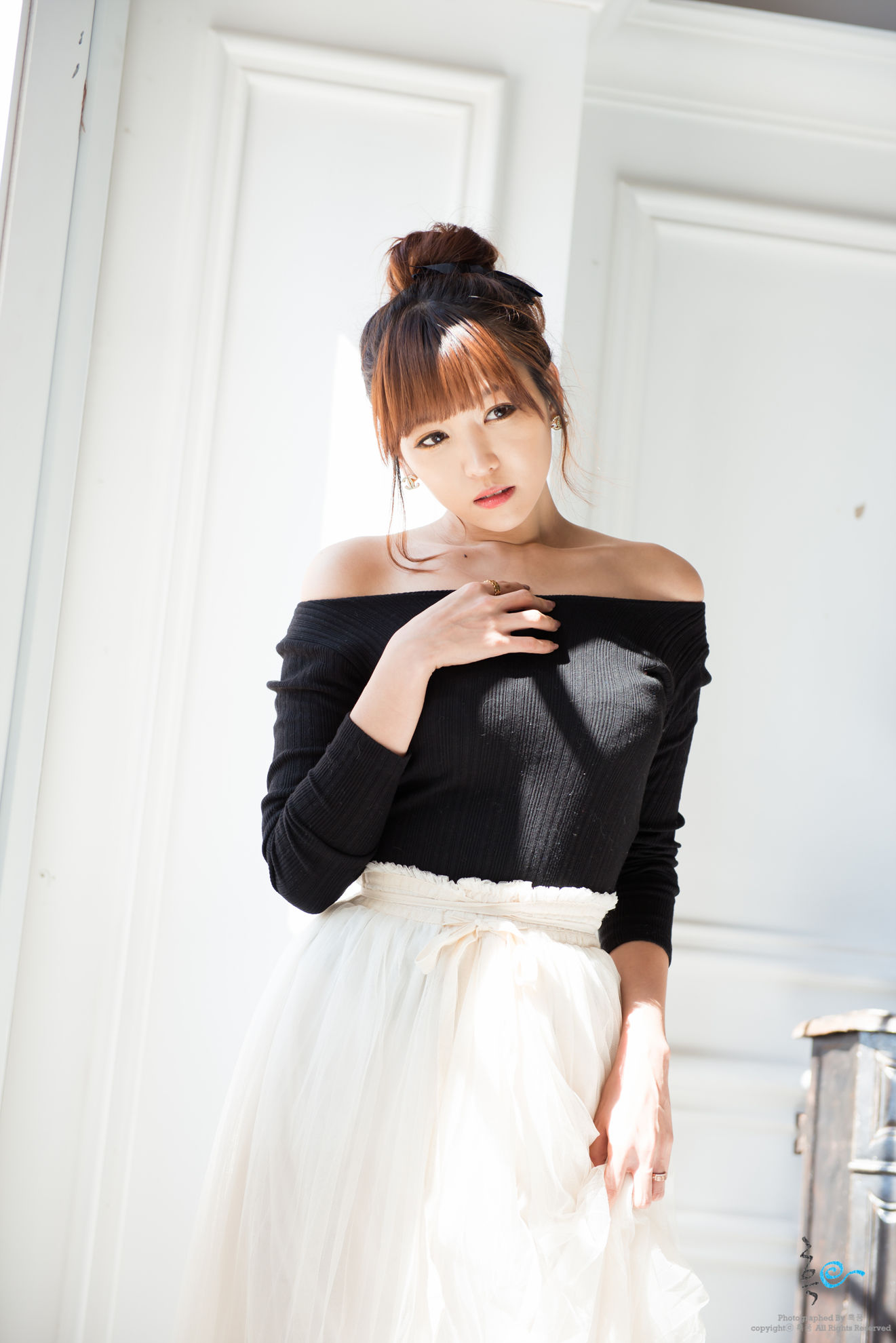 李恩慧 - 白色淑女长裙-图12