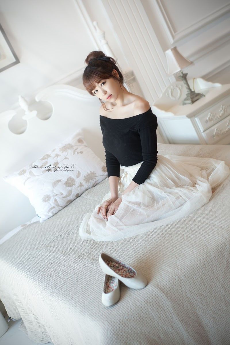 李恩慧 - 白色淑女长裙-图15