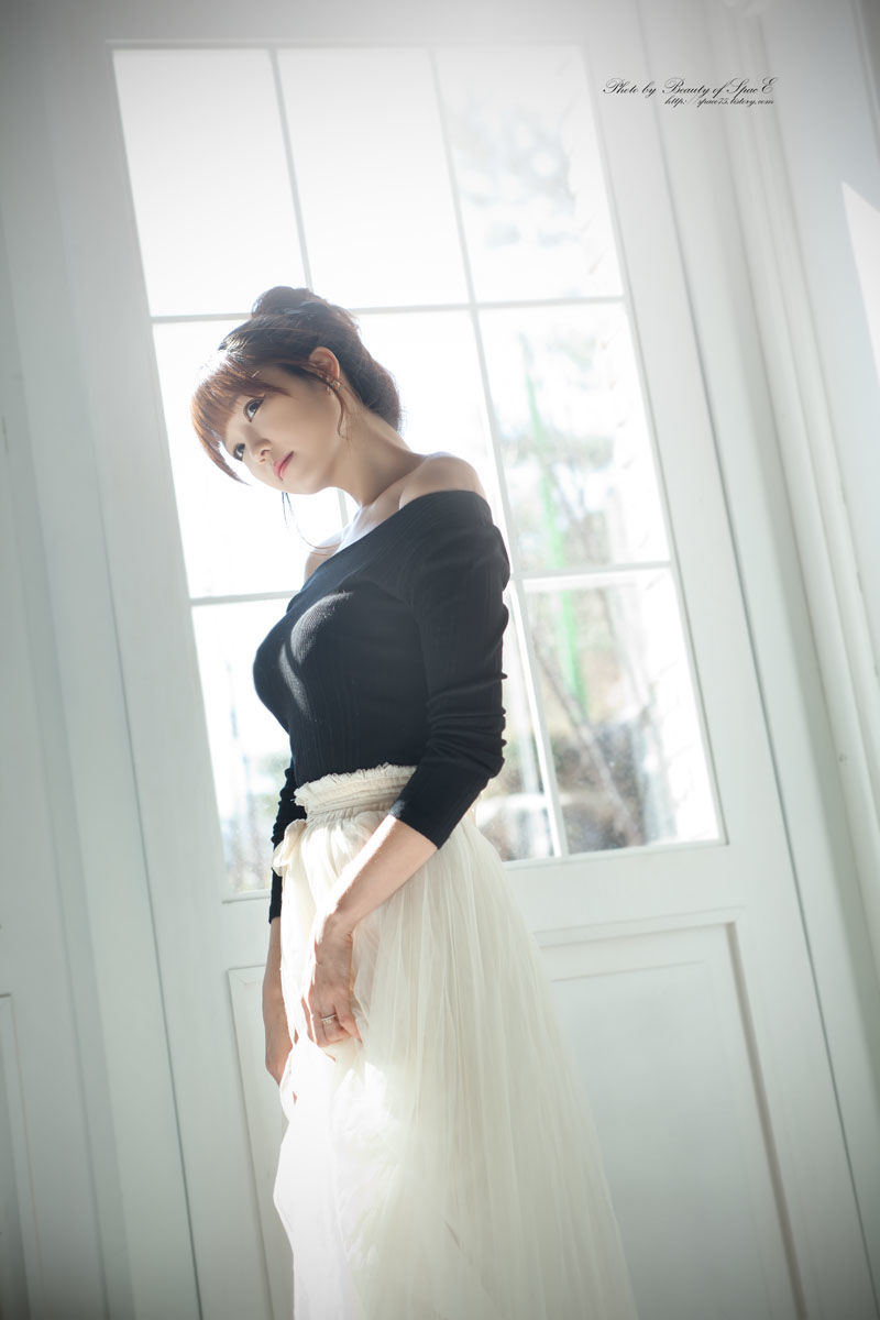 李恩慧 - 白色淑女长裙-图19