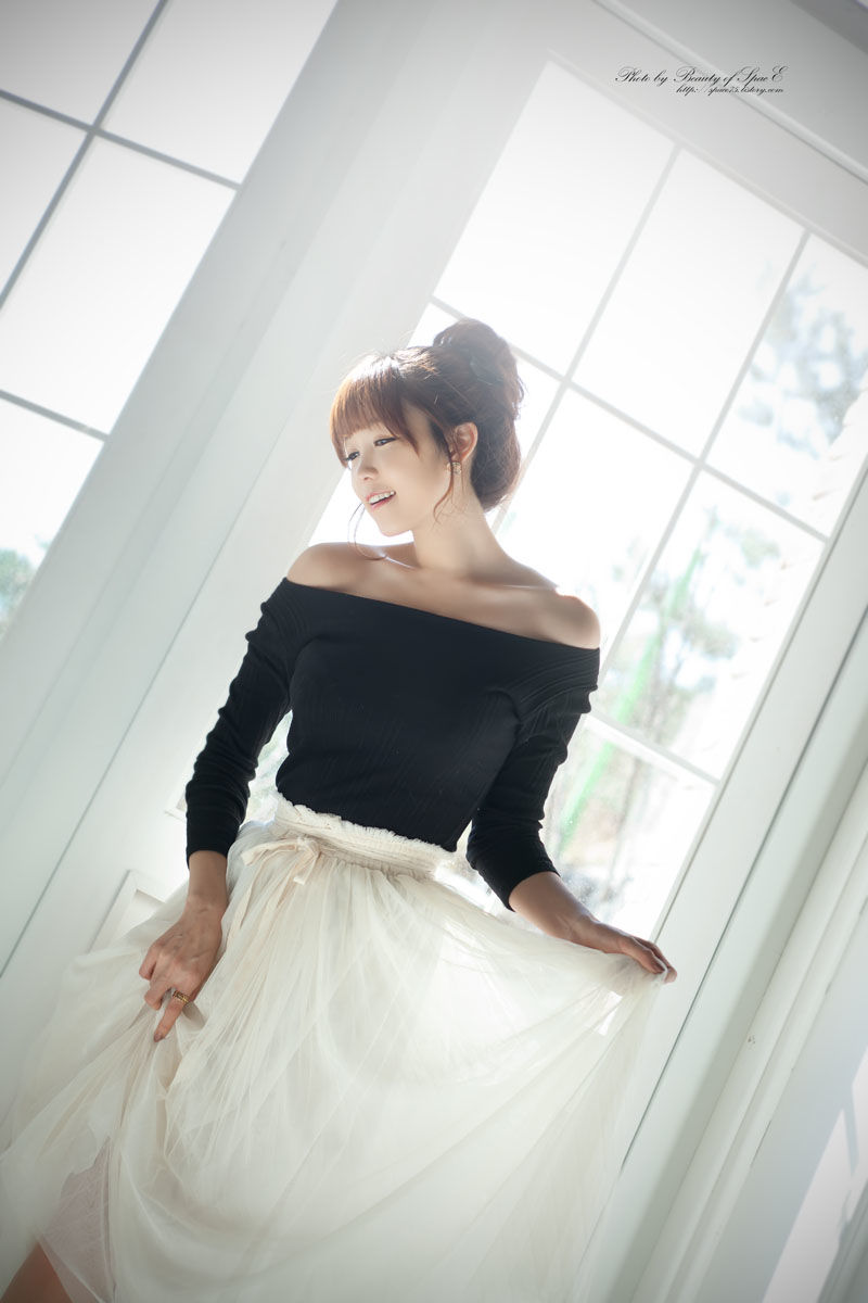 李恩慧 - 白色淑女长裙-图20