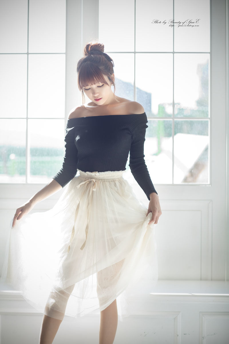 李恩慧 - 白色淑女长裙-图22