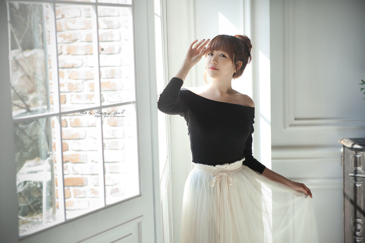 李恩慧 - 白色淑女长裙-图23