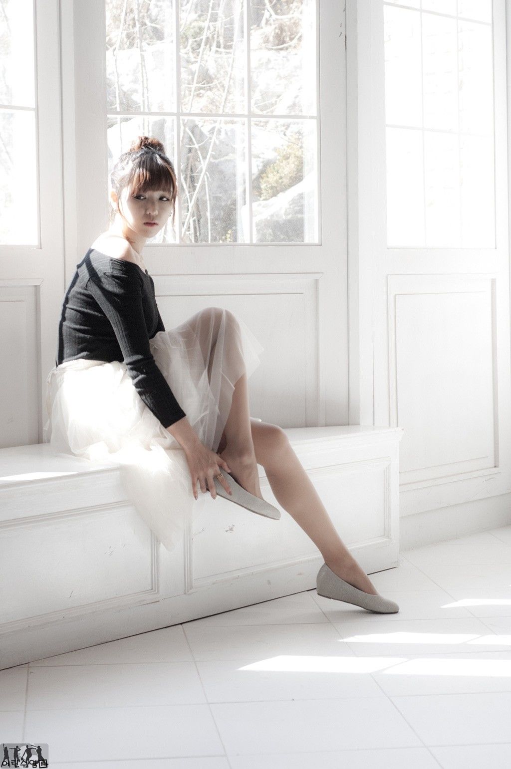 李恩慧 - 白色淑女长裙-图25