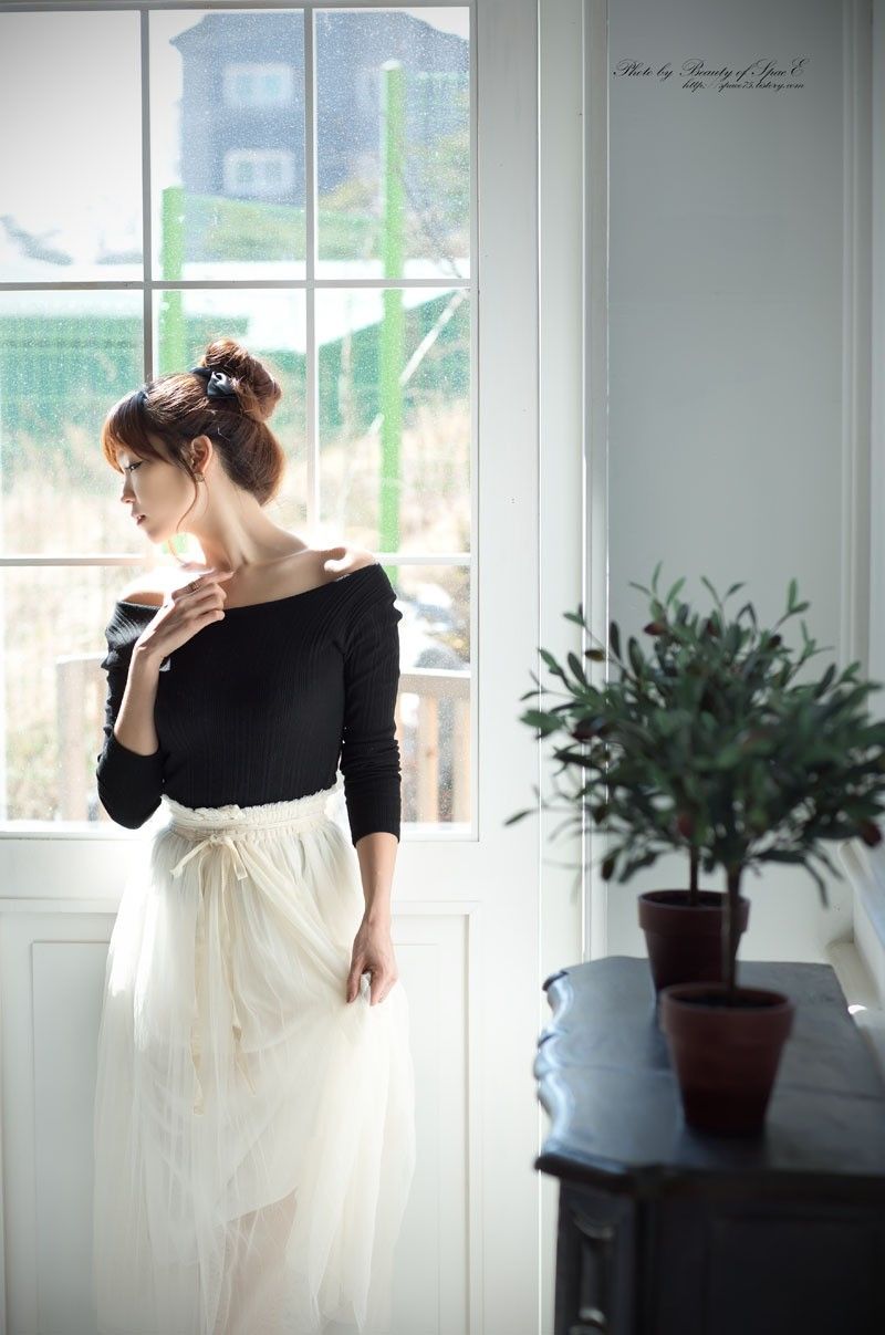 李恩慧 - 白色淑女长裙-图26