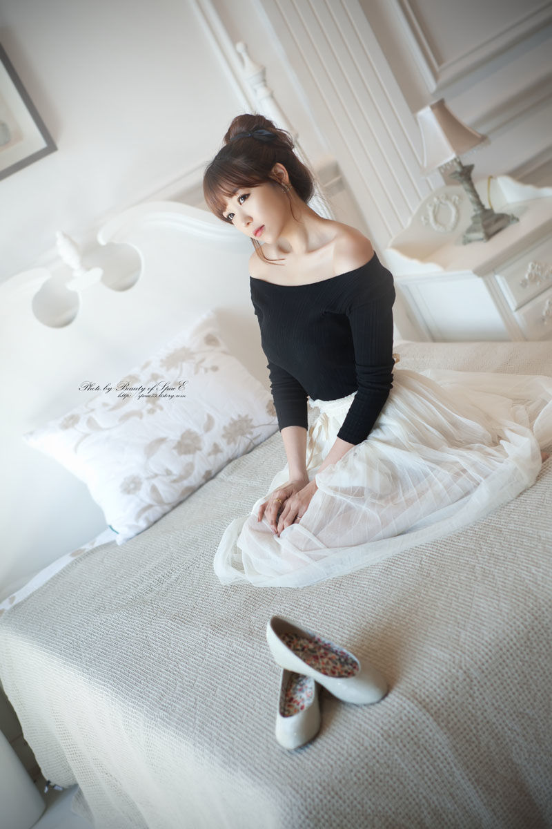 李恩慧 - 白色淑女长裙-图27