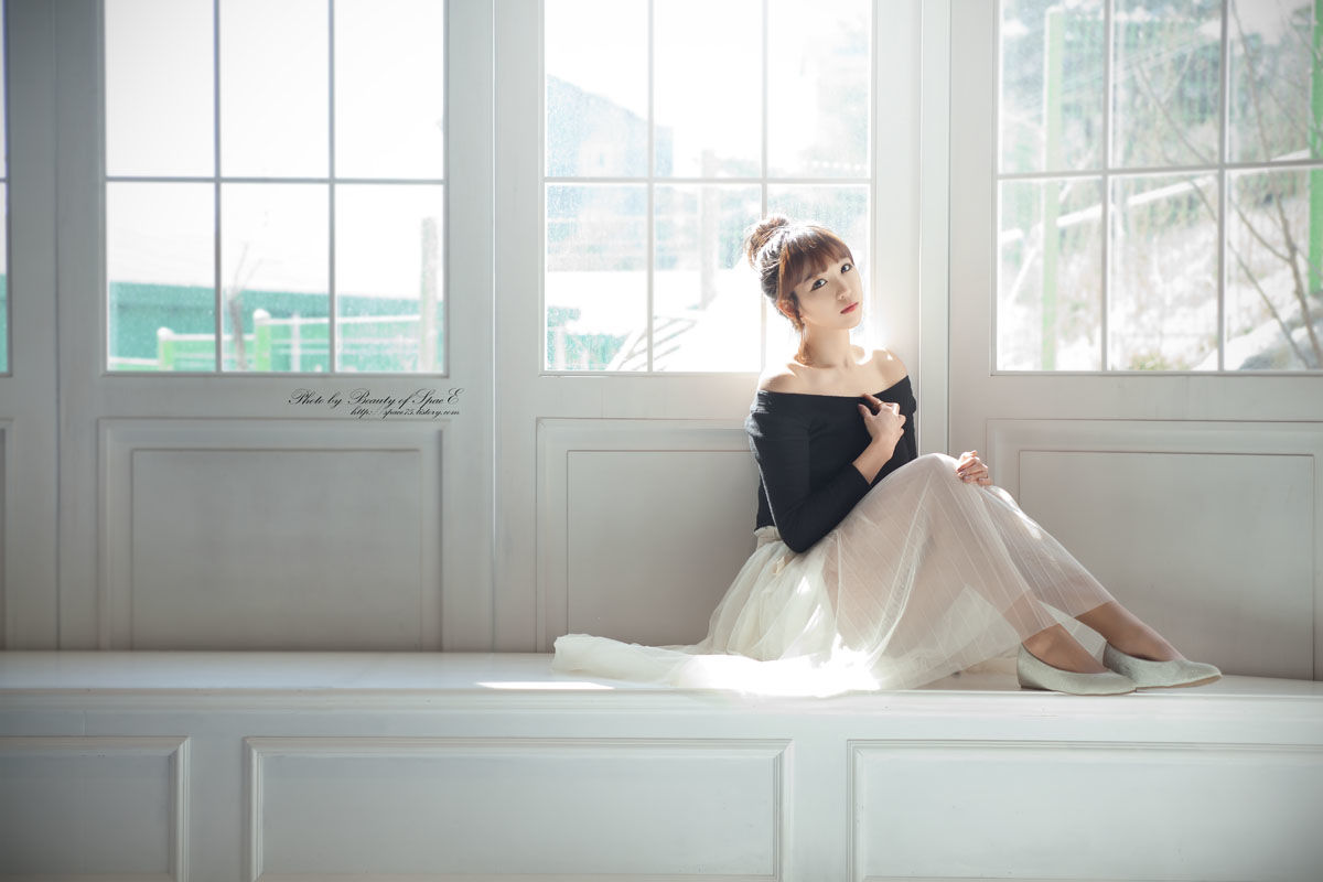 李恩慧 - 白色淑女长裙-图29