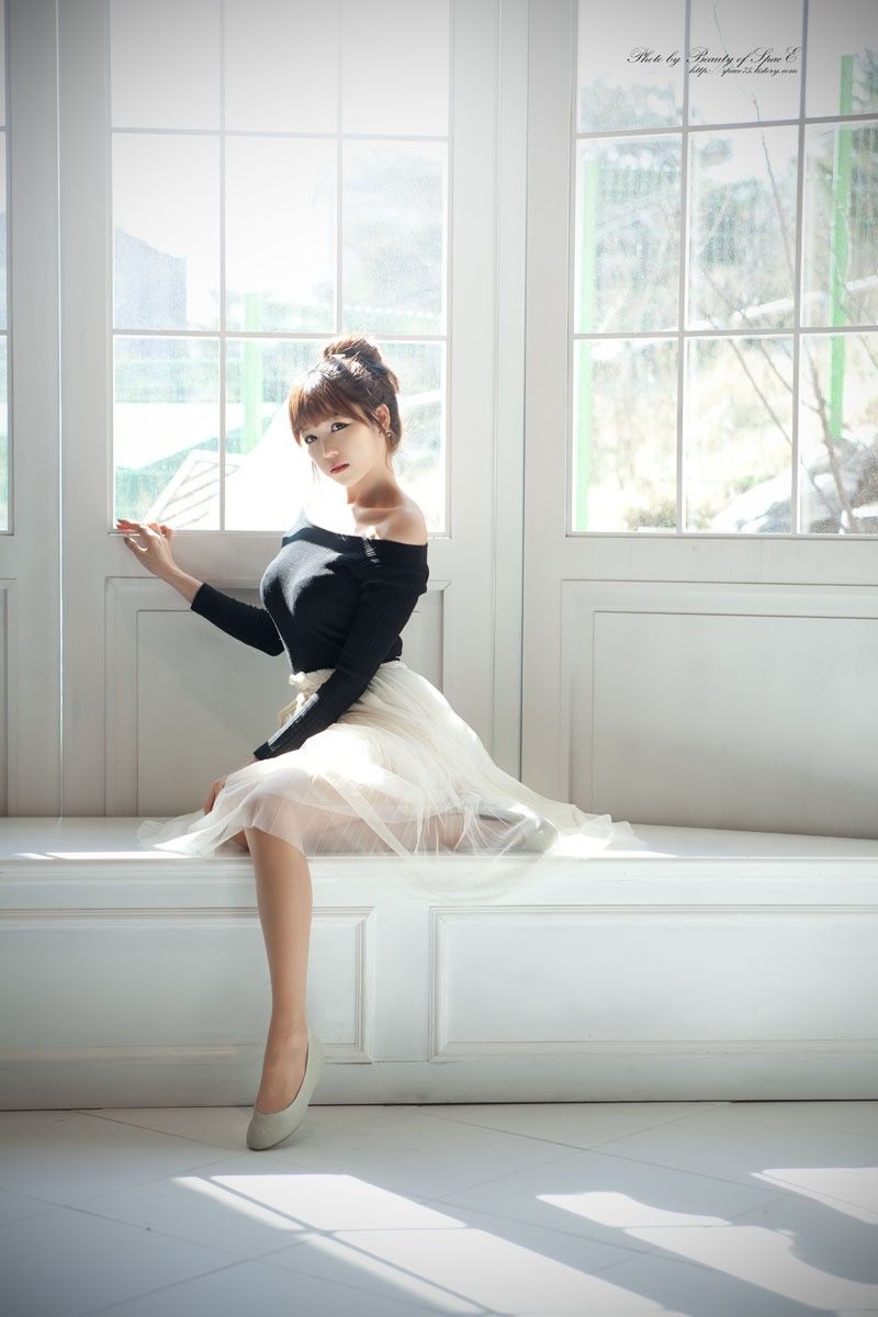 李恩慧 - 白色淑女长裙-图32